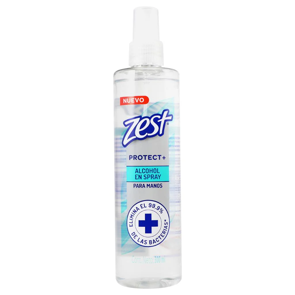 Alcohol Zest Protec Manos Spray 300 Ml - Image 10