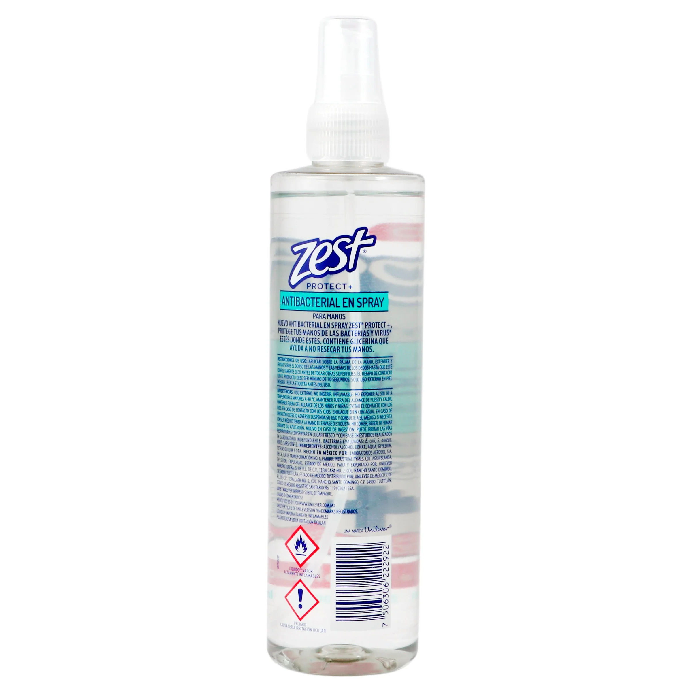 Alcohol Zest Protec Manos Spray 300 Ml - Image 8