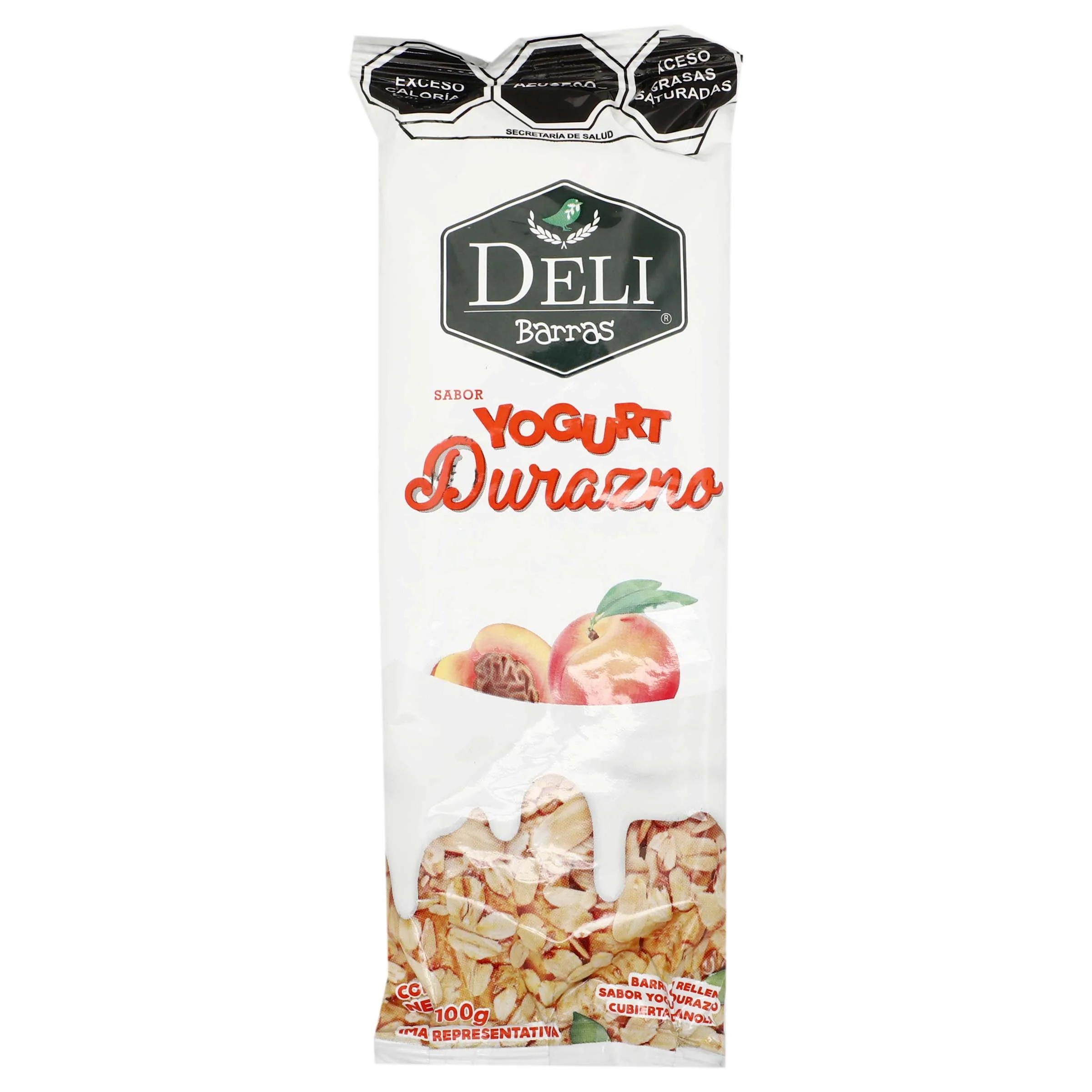 Deli Barras Yogurt Durazno 100 Gramos
