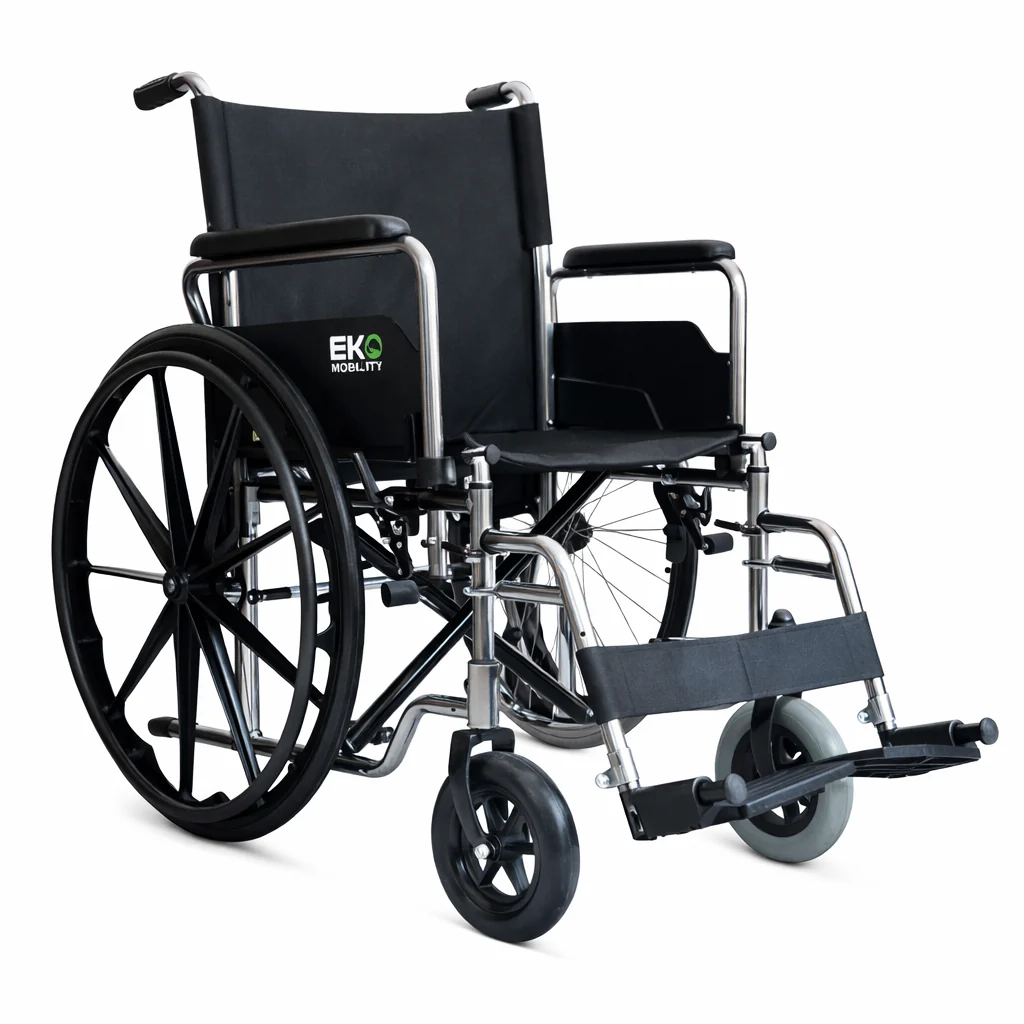 Silla De Ruedas 18 Silver Vein Abat/Remov Mag Solida 8X2