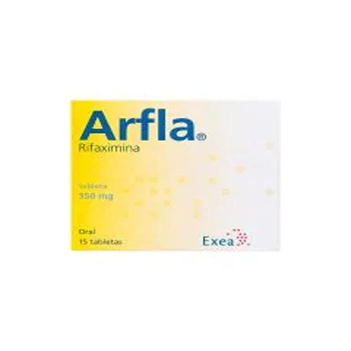 Arfla 550 Mg Con 15 Tabletas