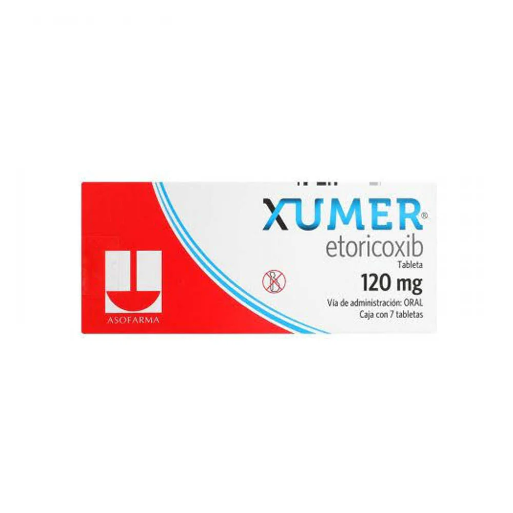 Xumer 120 Mg Con 7 Tabletas