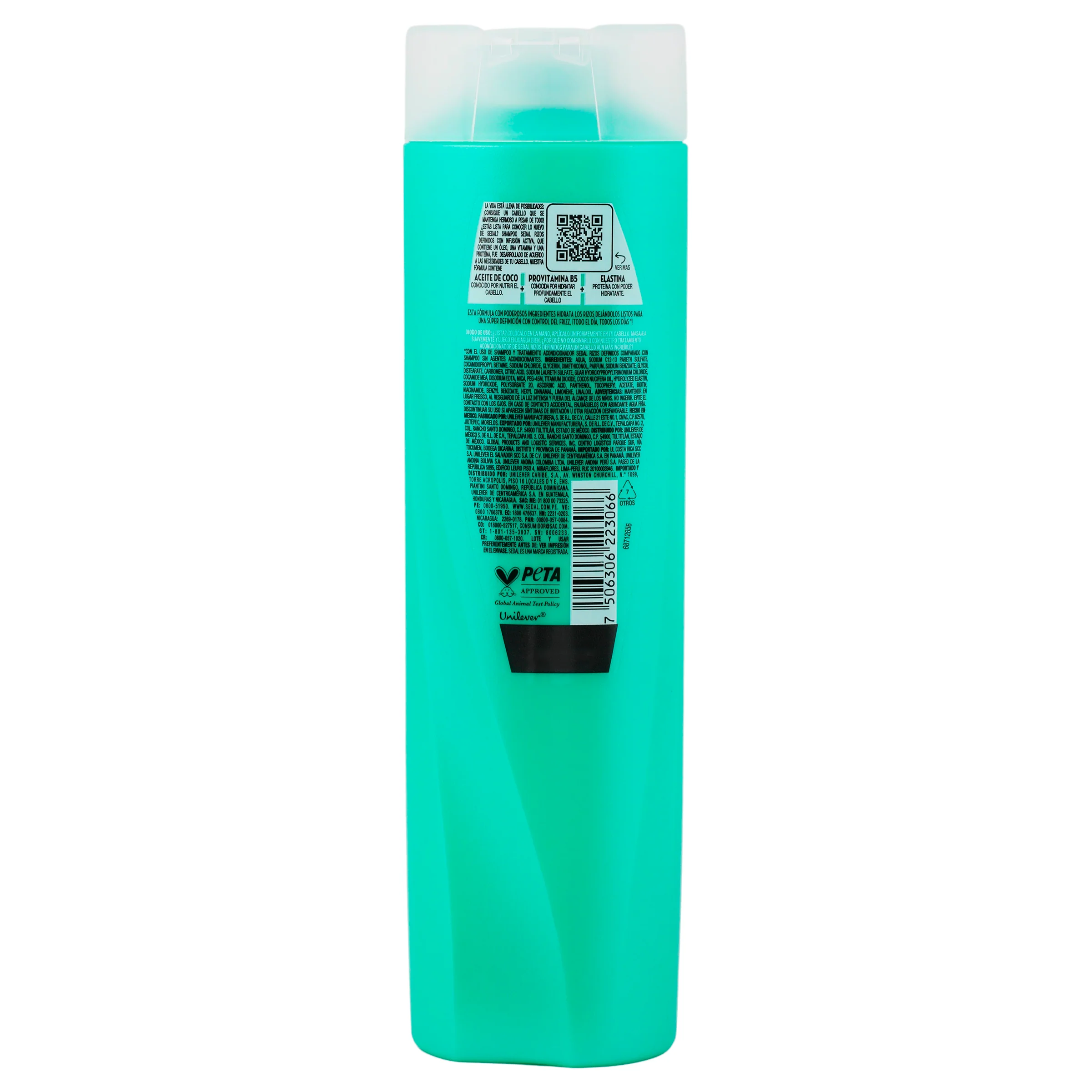Shampoo Sedal Co-Creat Rizos Def 300 Ml - Image 7