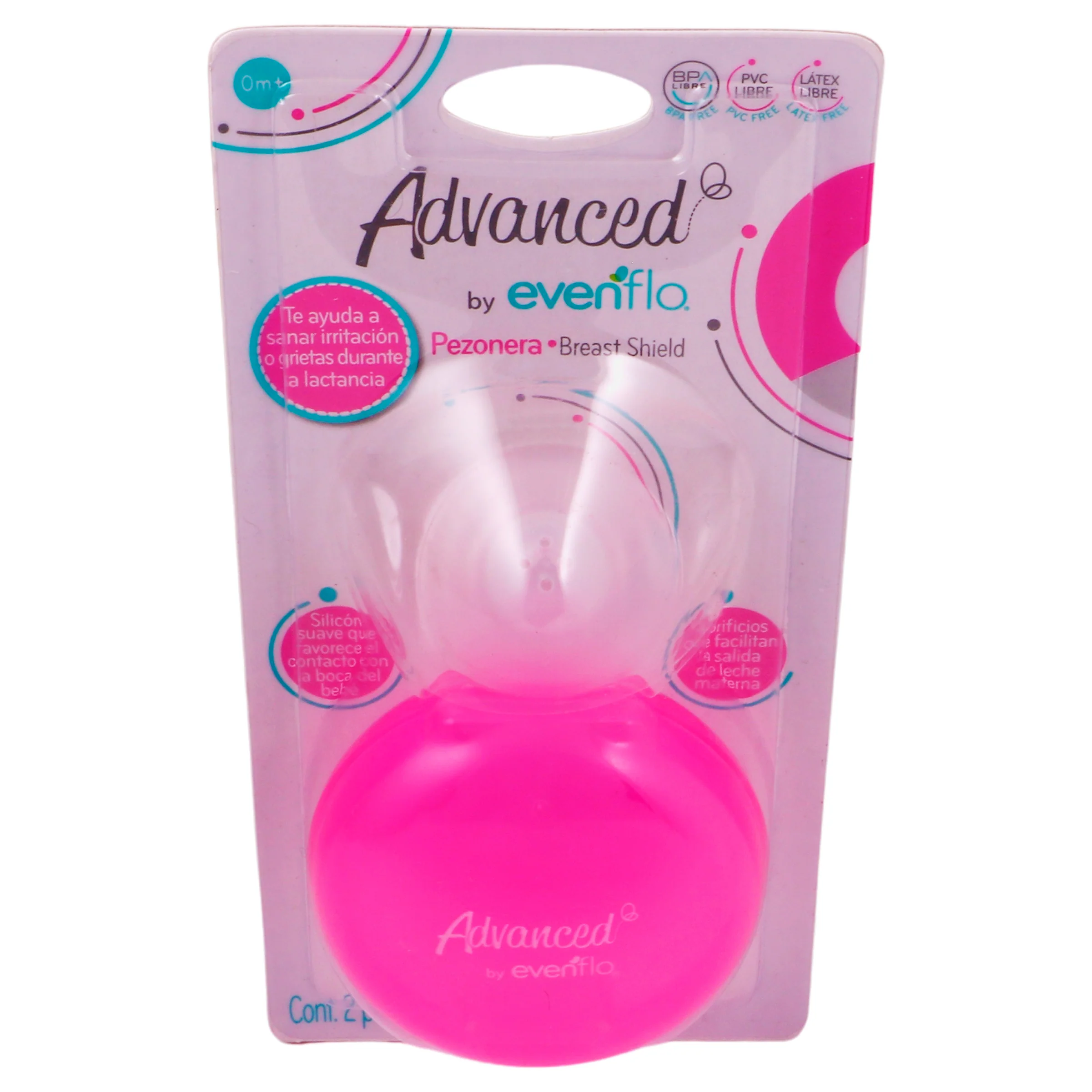 Pezonera Evenflo Advanced 2 Piezas Estuche - Image 3