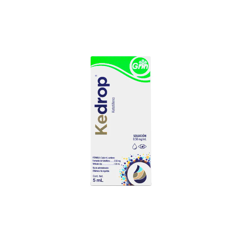 Kedrop 0.50 Mg Solución Oftalmica 5 Ml