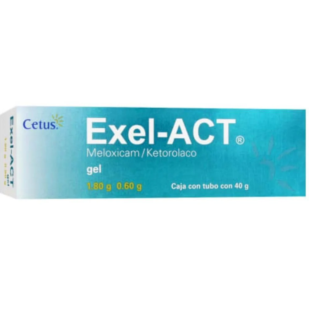 Exel-Act 1.80/0.60 G Gel Tubo 40 G