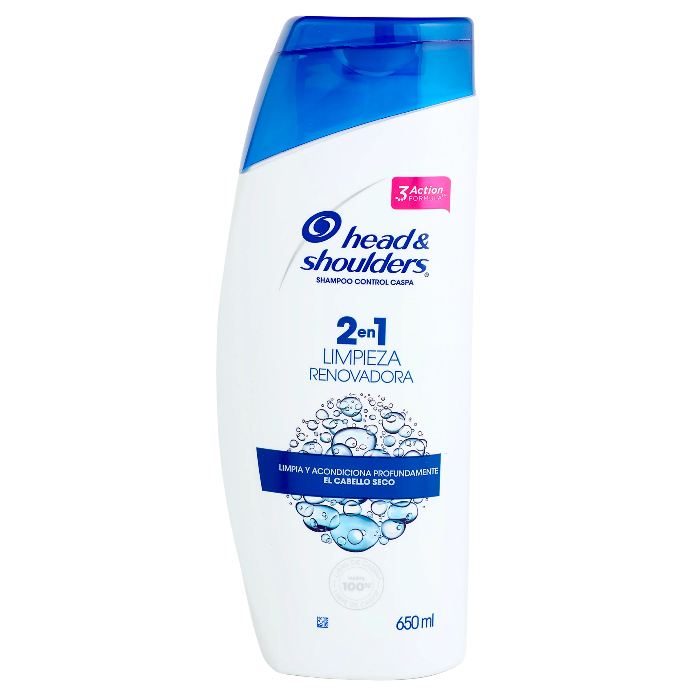 H&S Shampoo 2 En 1 Limpiador Renovador 650 Ml