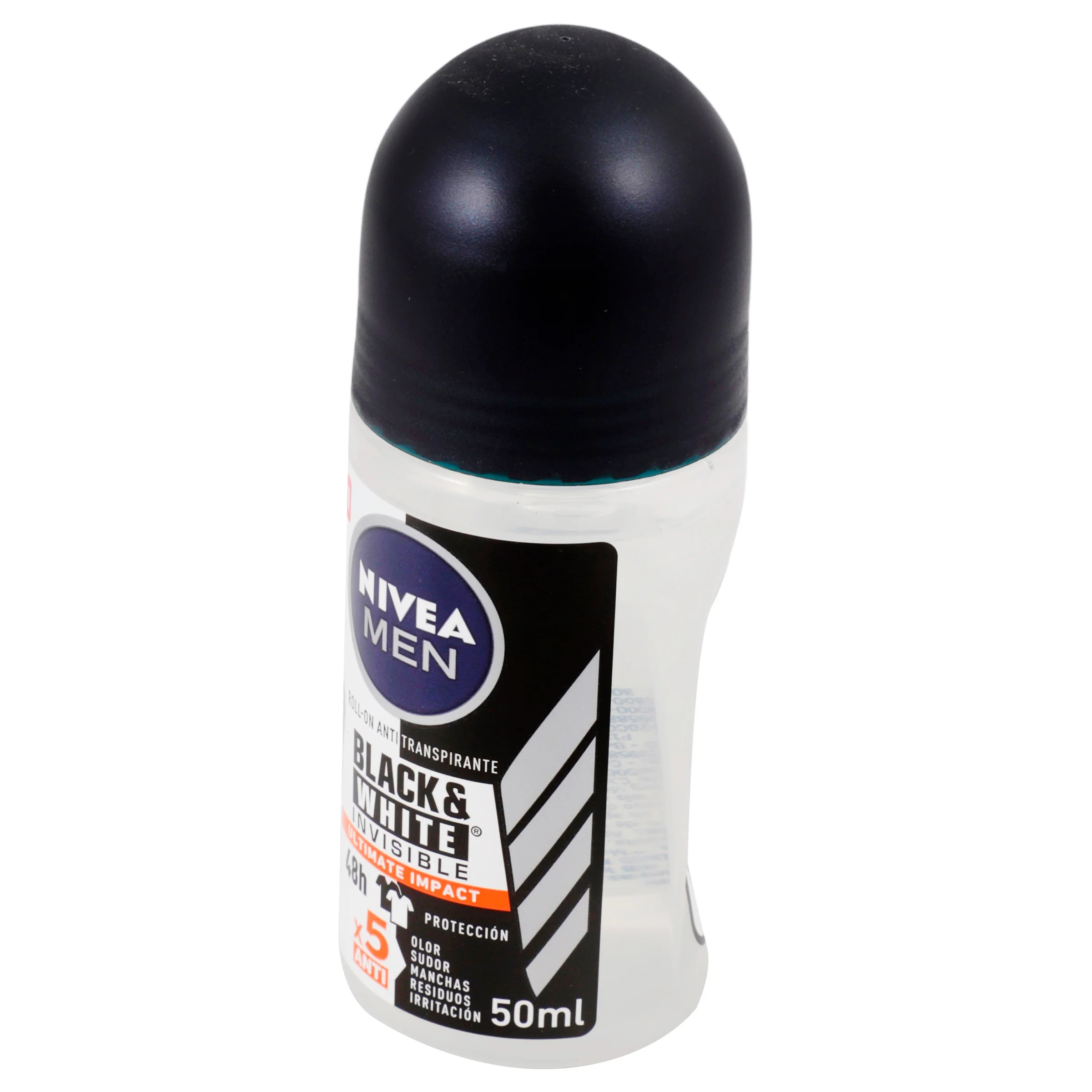 Desodorante Nivea Men B&W Ultim R-On 50 Ml - Image 4