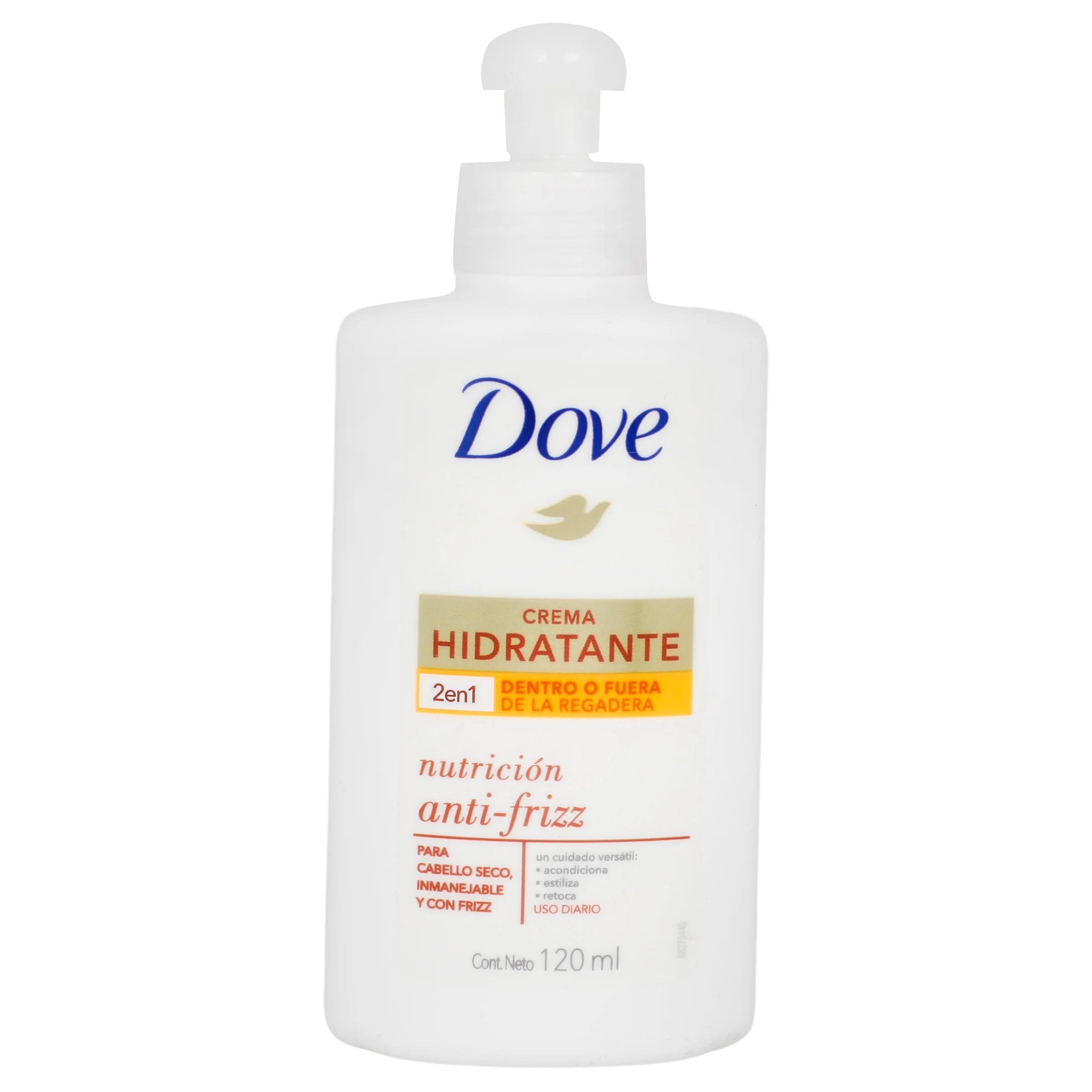 Crema Dove P/Pei Hidra A-Friz 120 Ml