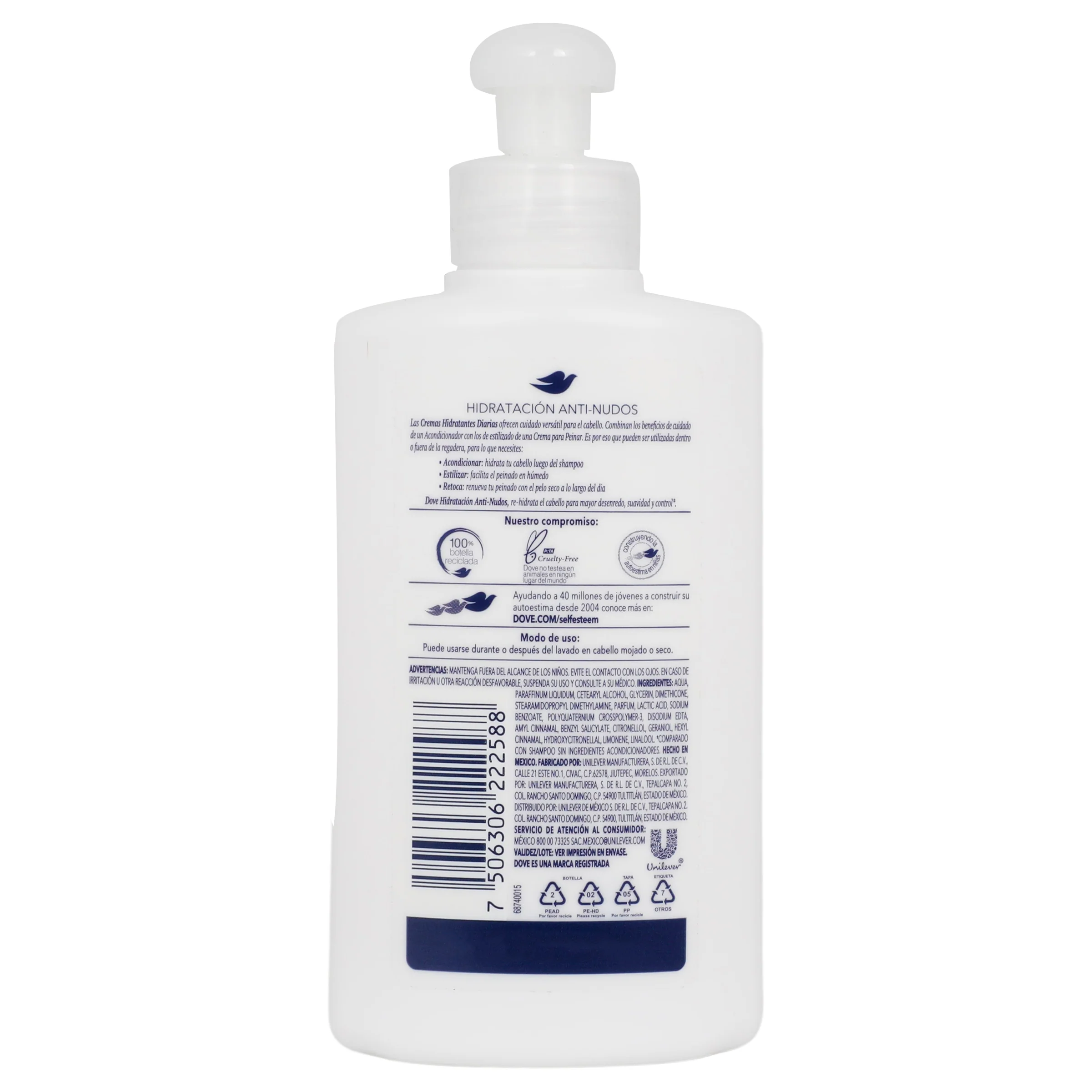 Crema Dove Para Peinar Hidra Anti Nudo 120 Ml - Image 7