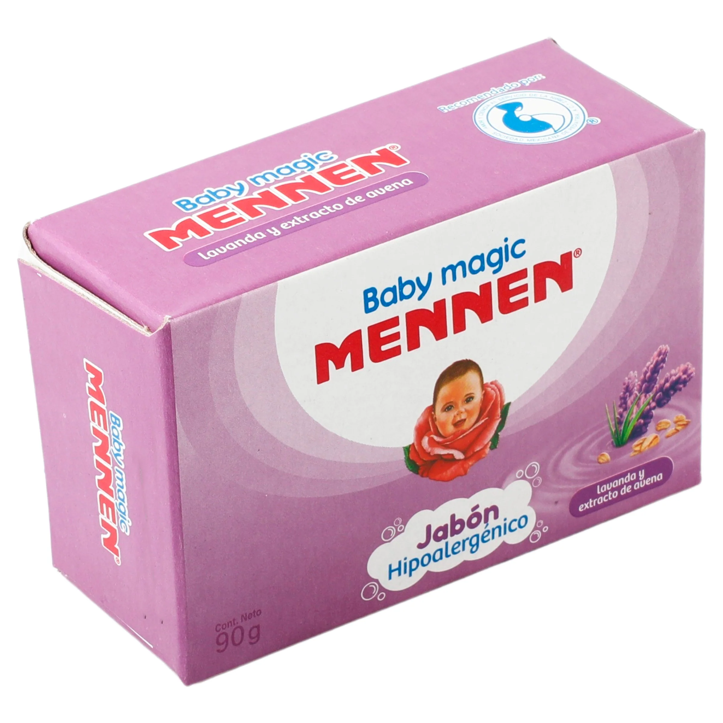Jabón Mennen Baby Magic Lavanda 90 G - Image 3