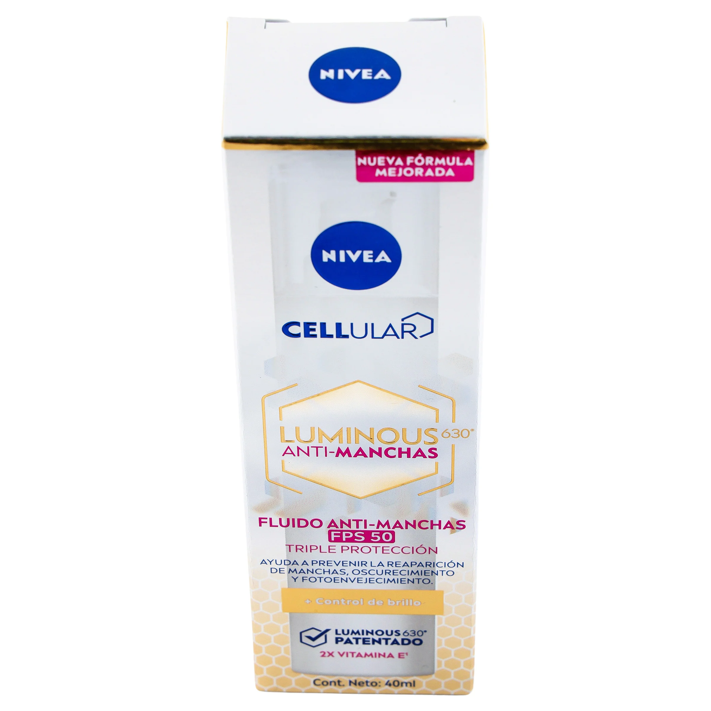 Fluido Nivea Luminous 630 Antimanchas Fps 50 40 Mililitros - Image 3