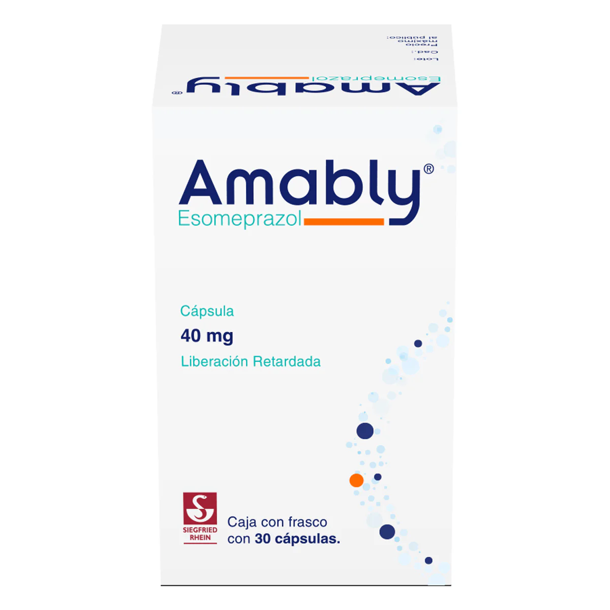 Amably 40 Mg - Frasco Con 30 Cápsulas (Esomeprazol) - Image 4