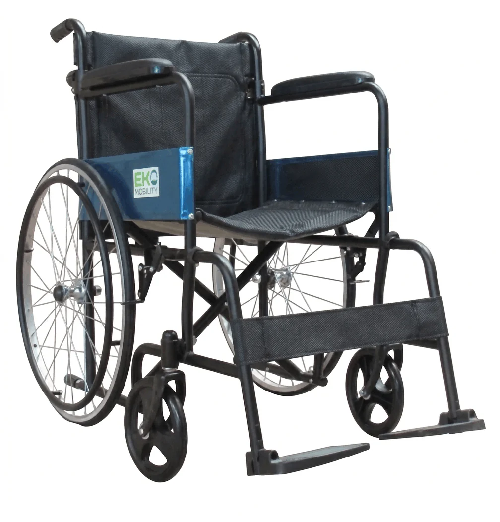 Wxc18Crfdas Silla De Ruedas 18 Cromada Fija/Removible Aluminio Solida - Image 3