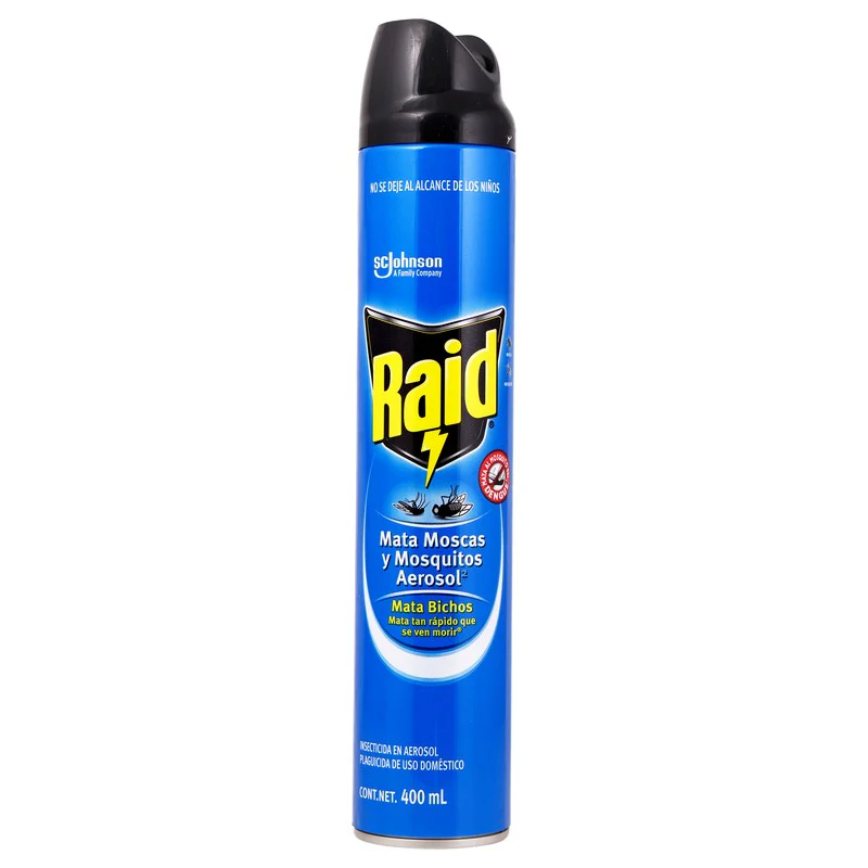 Raid Mata Bichos Aerosol 400 Ml
