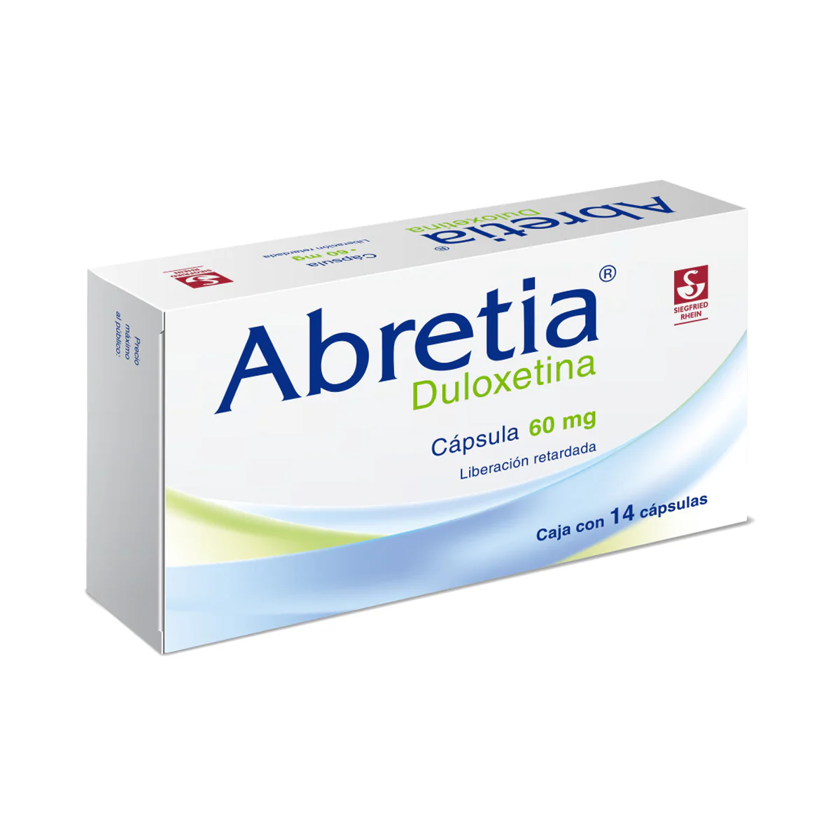 Abretia 60 Mg - Caja Con 14 Cápsulas (Duloxetina) - Image 3