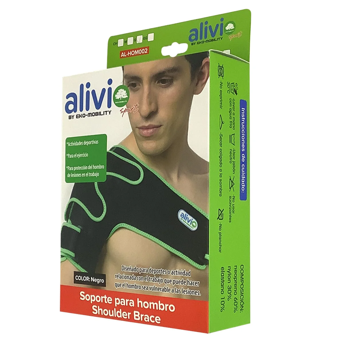 Alhom002Gd Soporte Para Hombro Grande Derecho - Image 2