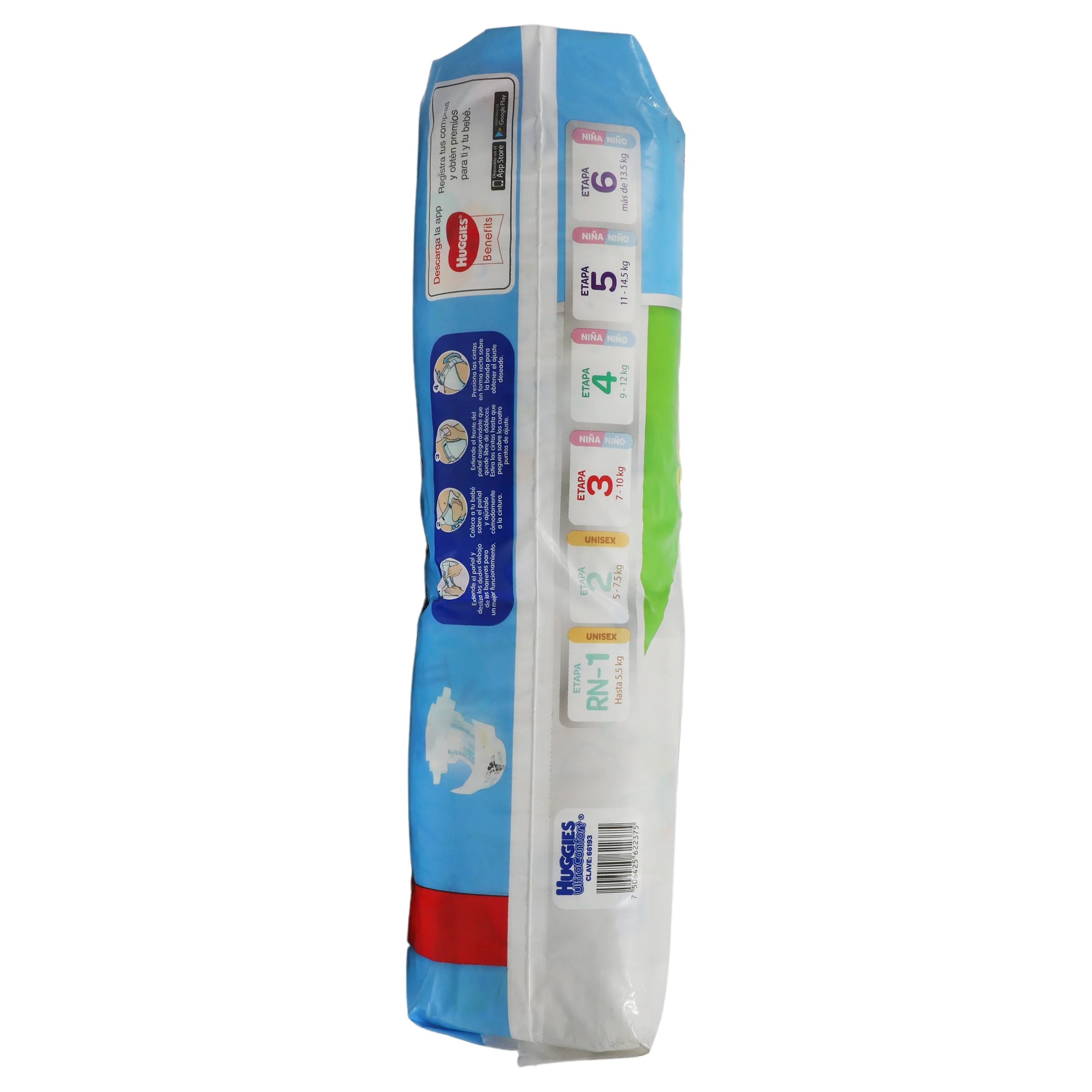 Huggies Ultra Confort Etapa 3 Niño C/40 6 Gratis - Image 5