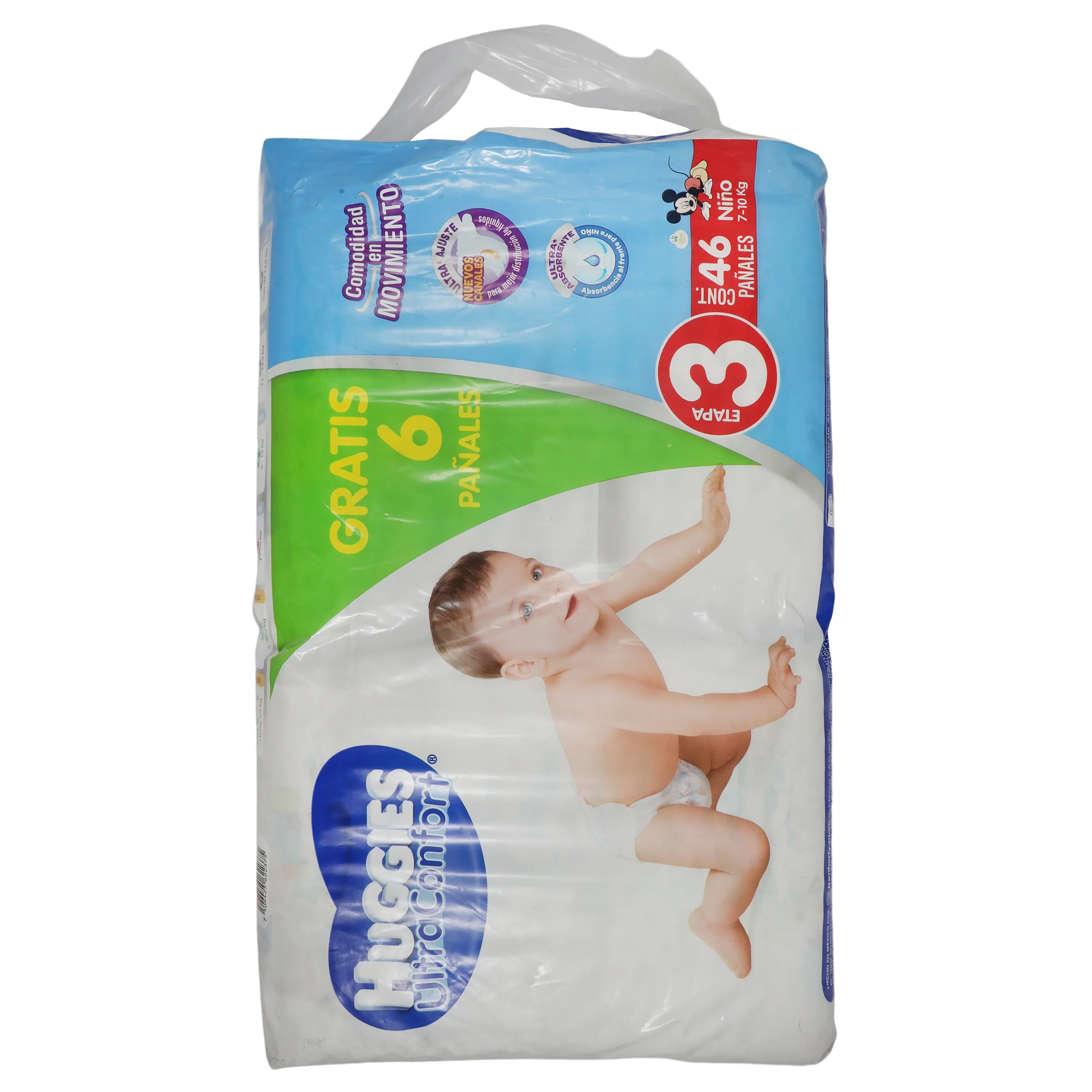 Huggies Ultra Confort Etapa 3 Niño C/40 6 Gratis - Image 7