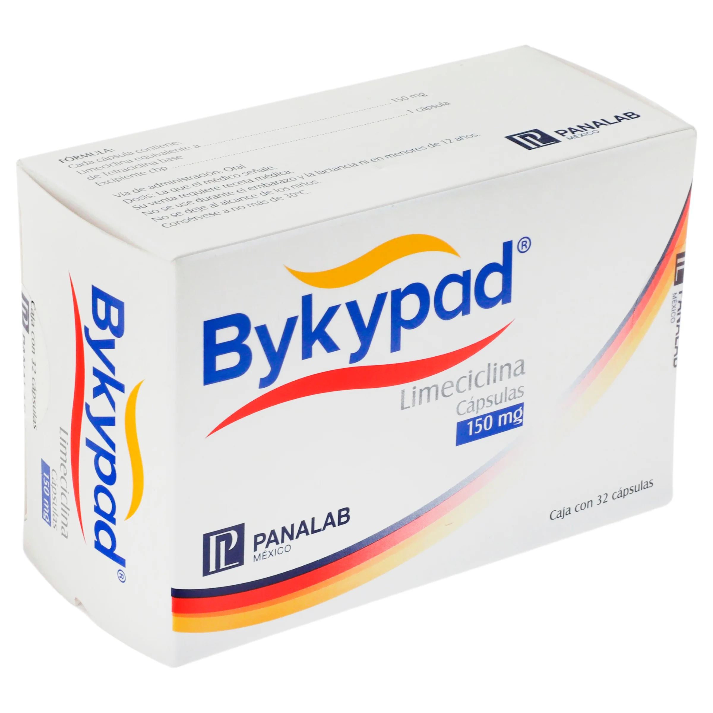 Bykypad 150 Mg Con 32 Capsulas