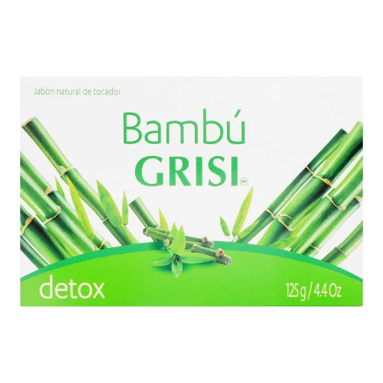 Jabon Grisi Bambu Detox 125 G