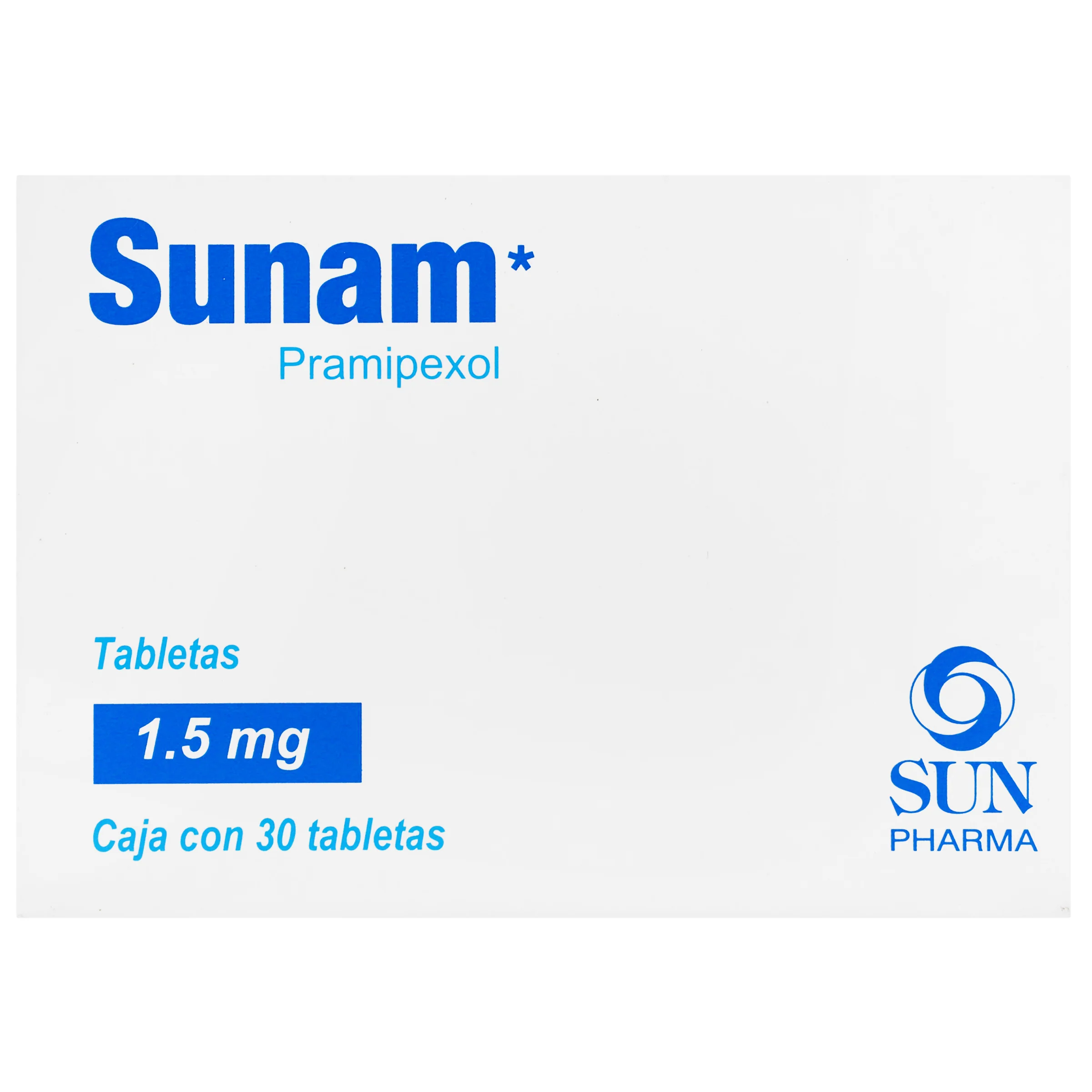 Sunam 1.5 Mg Con 30 Tabletas