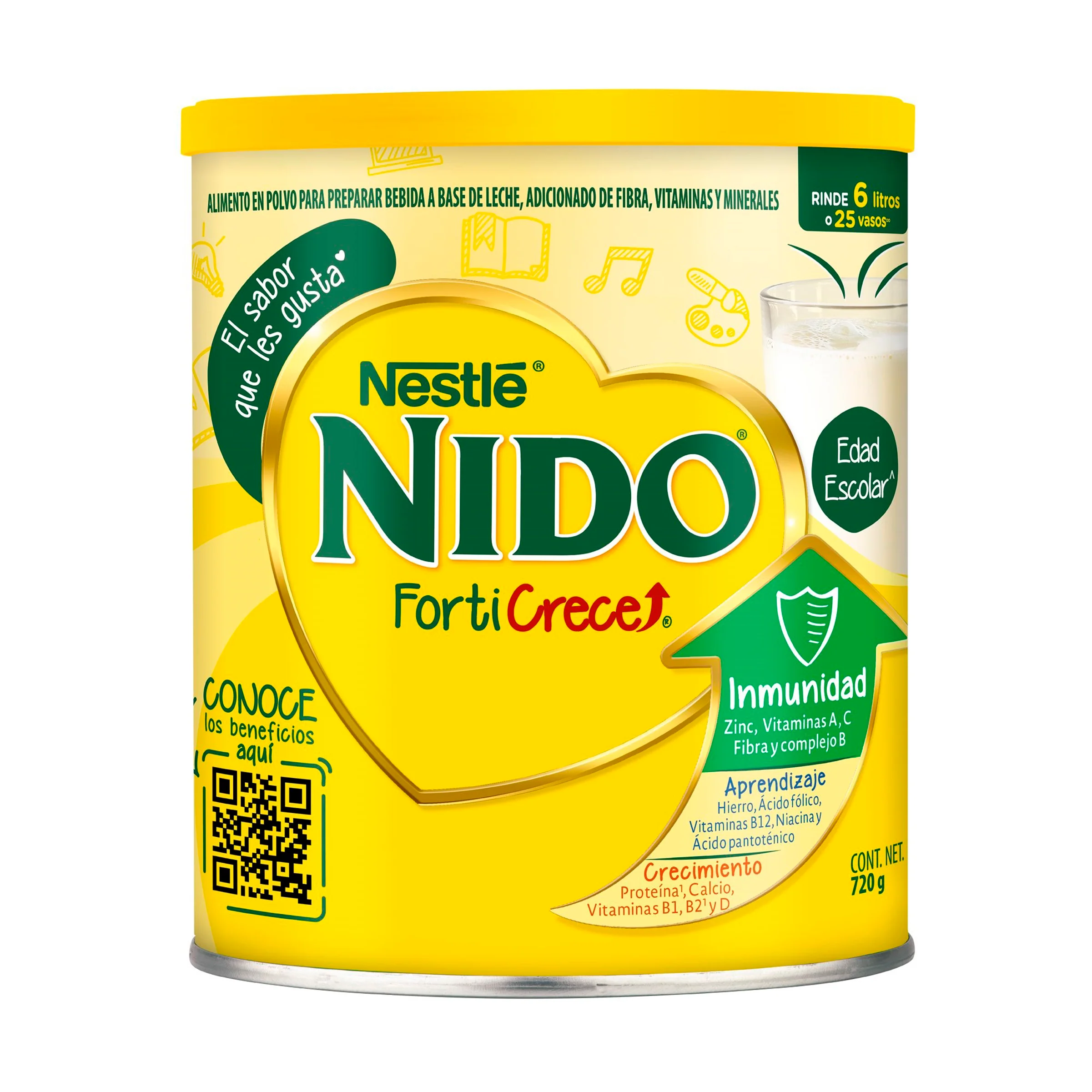 Nido Forticrece Edad Escolar 720 G - Image 2
