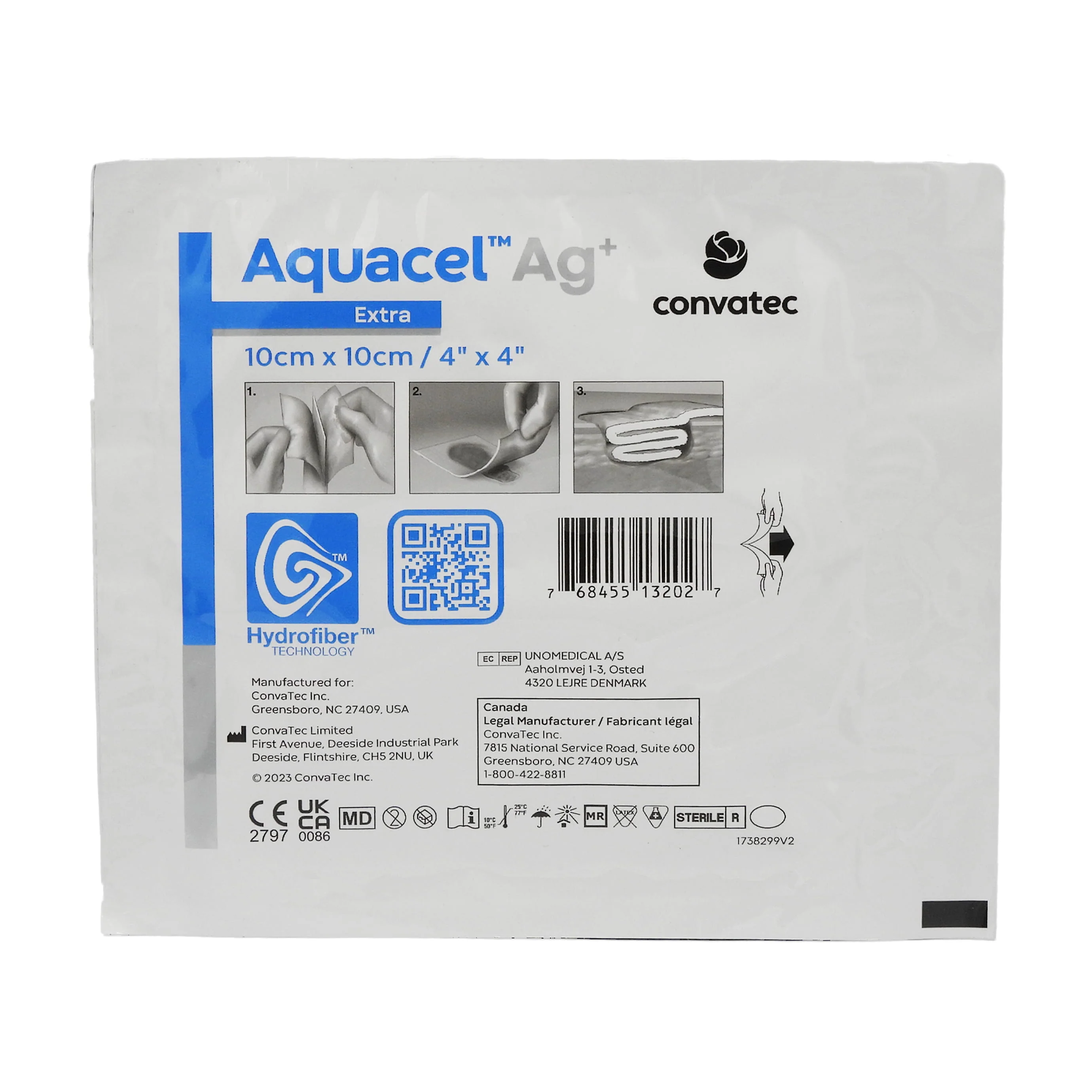 Aquacel Ag Extra 10 X10 Pieza