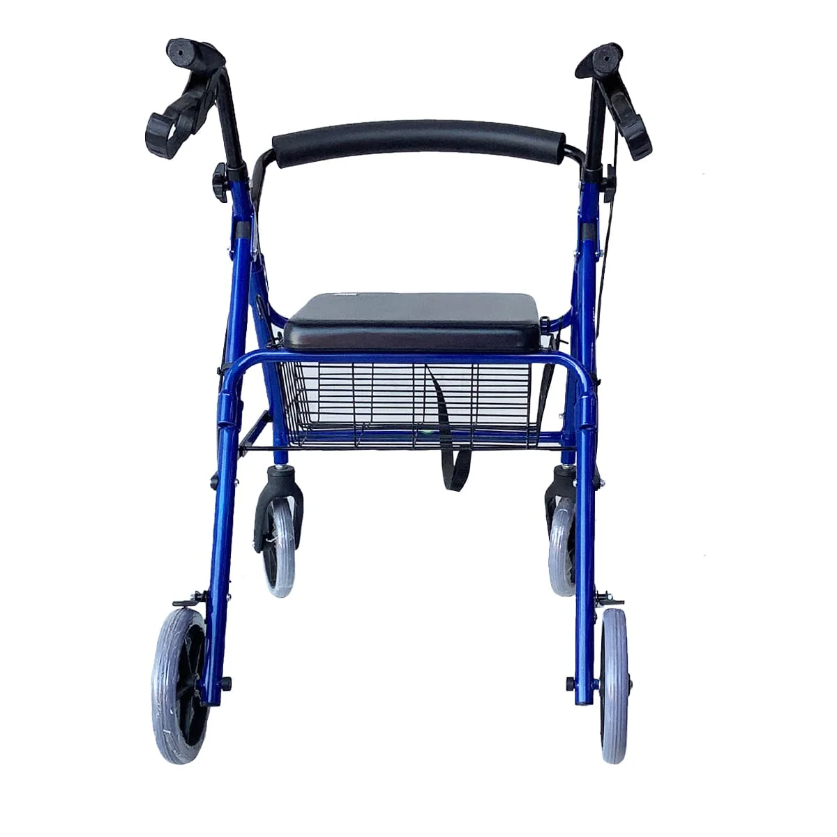 Er100201C Andadera Rollator Azul Con Canastilla Llanta 8X1