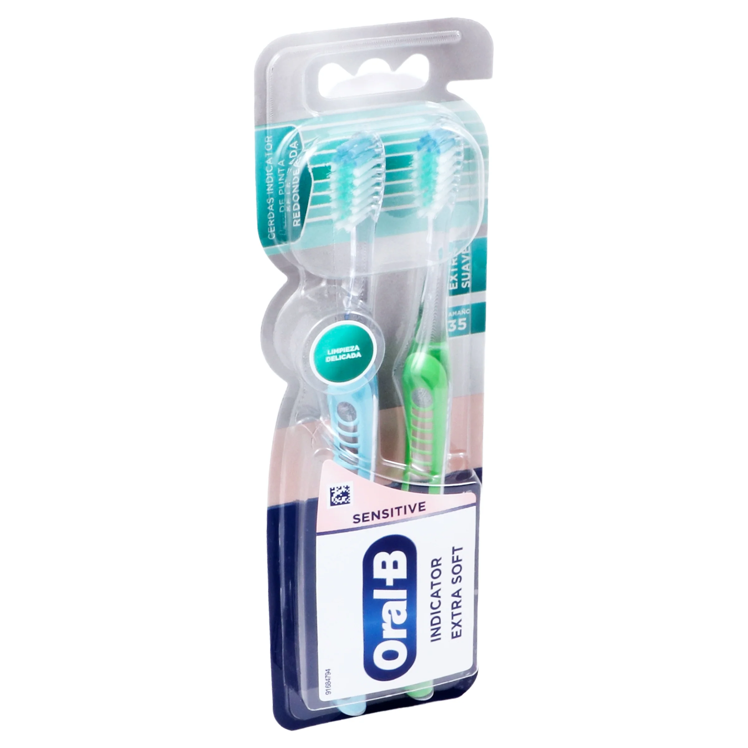 Cepillo Dental Oral-B Indic Extra Soft Con 2 - Image 2