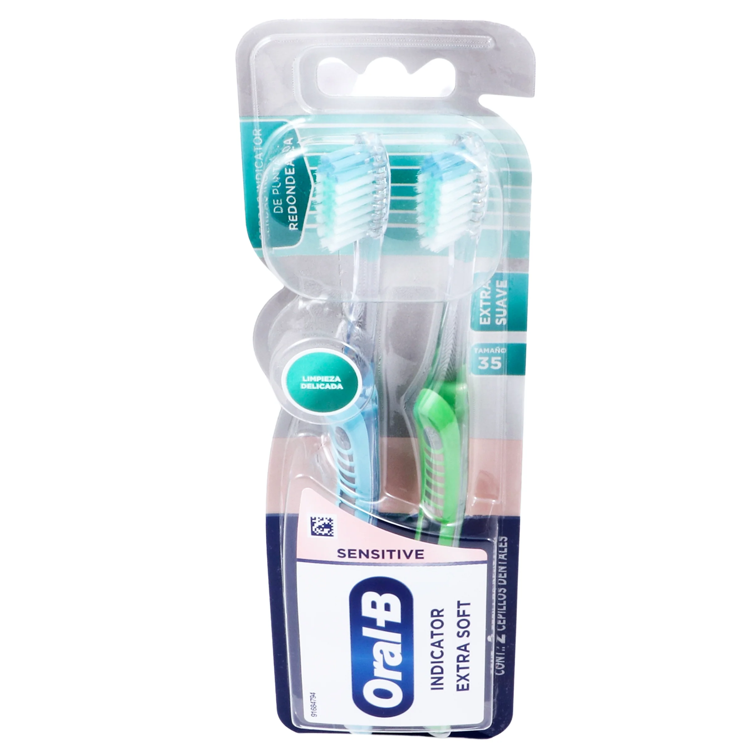 Cepillo Dental Oral-B Indic Extra Soft Con 2 - Image 3