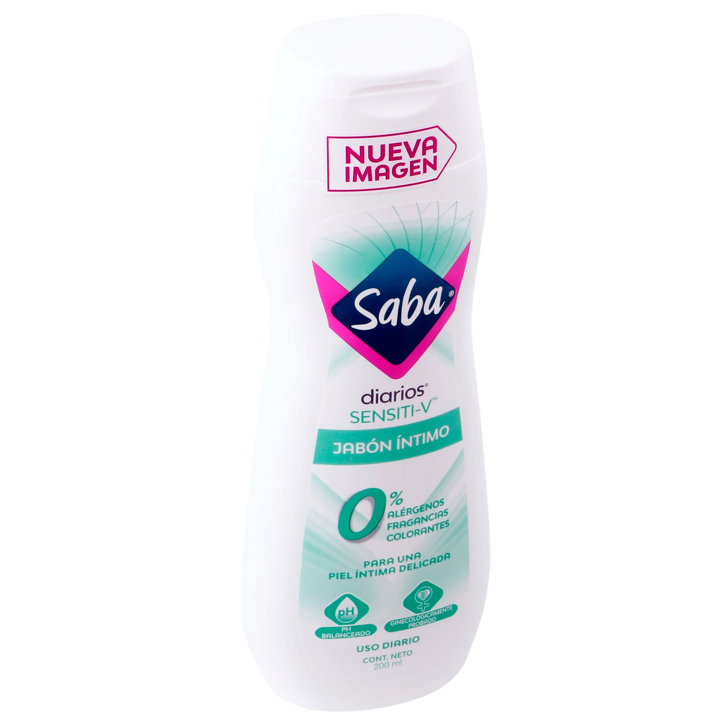 Jabon Intimo Saba Diar Sensti-V 200 Ml - Image 2