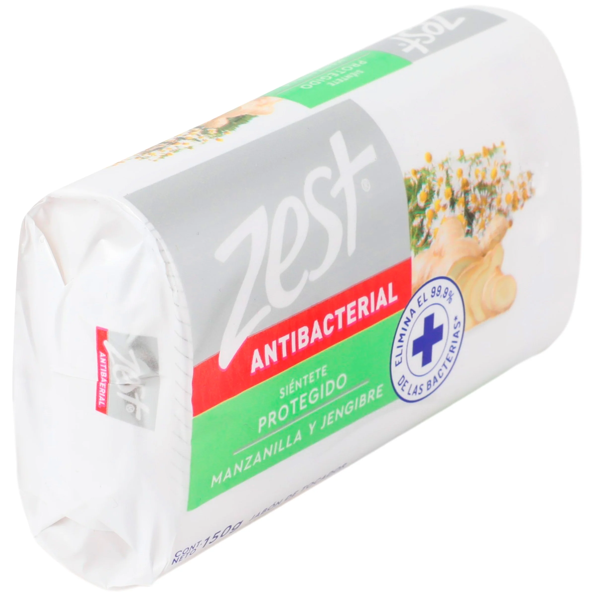 Jabon Zest Antib Mzlla Y Jengibre 150 G - Image 2