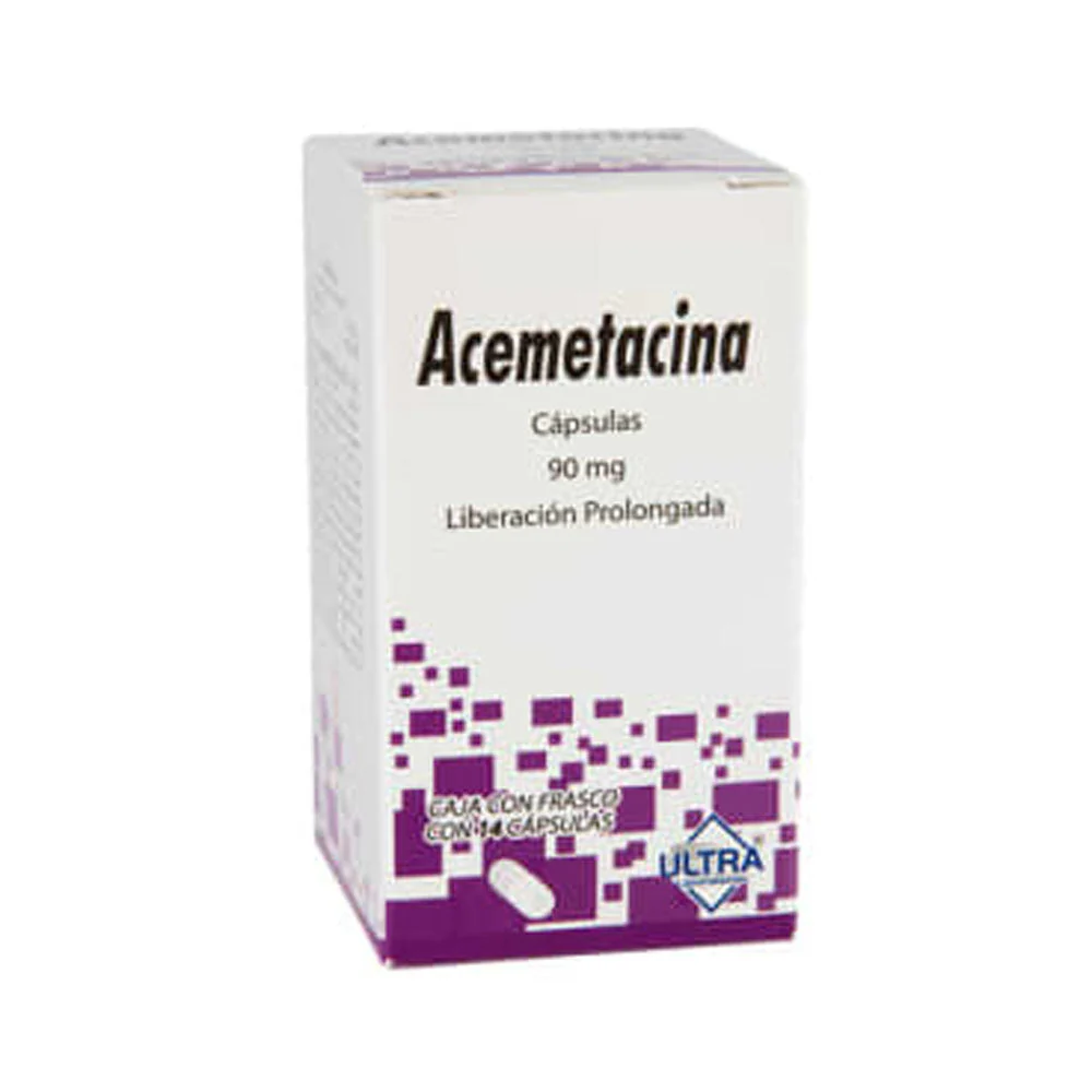 Acemetacina 90 Mg 14 Capsulas Ultra Laboratorio