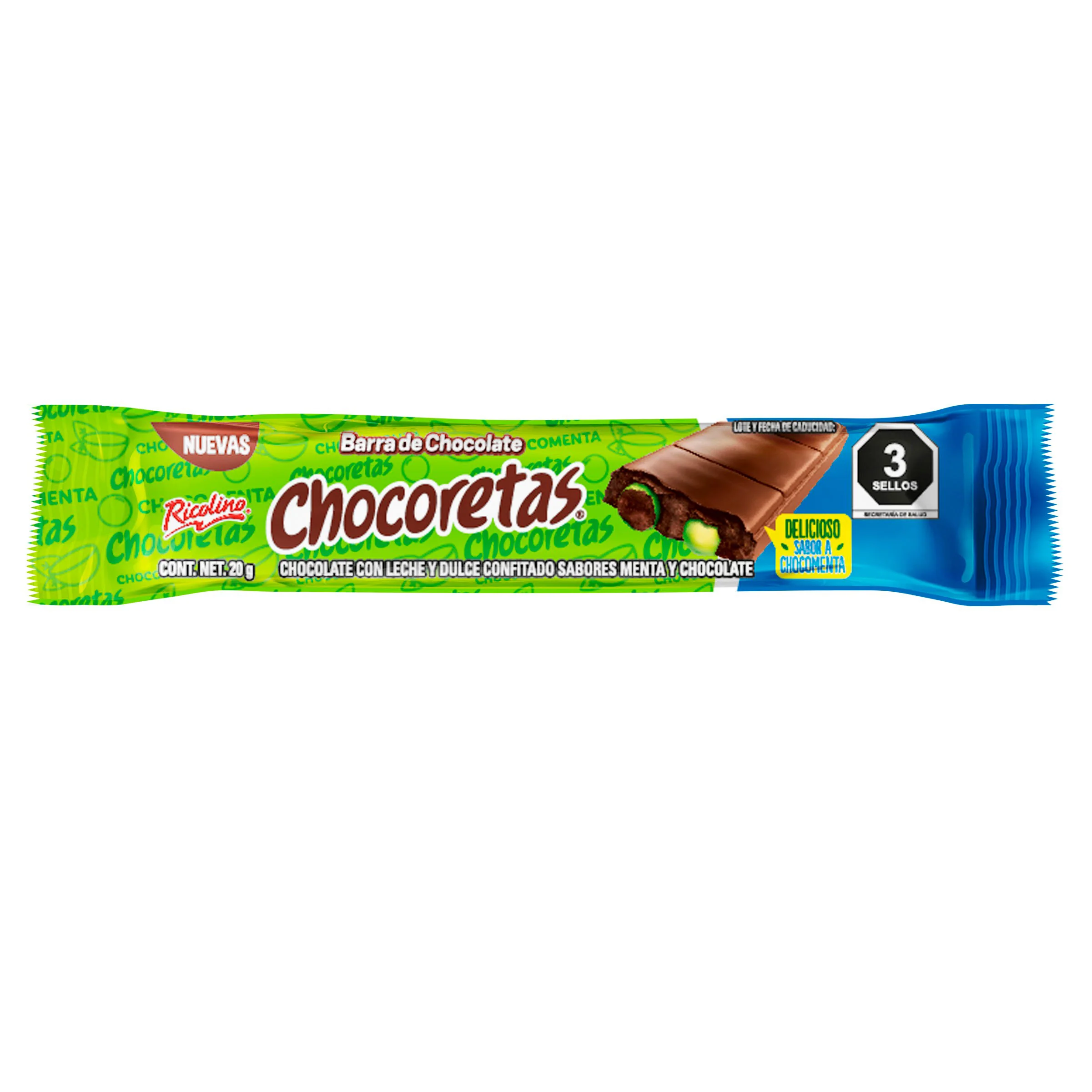 Barra Chocolate Chocoreta 20 G