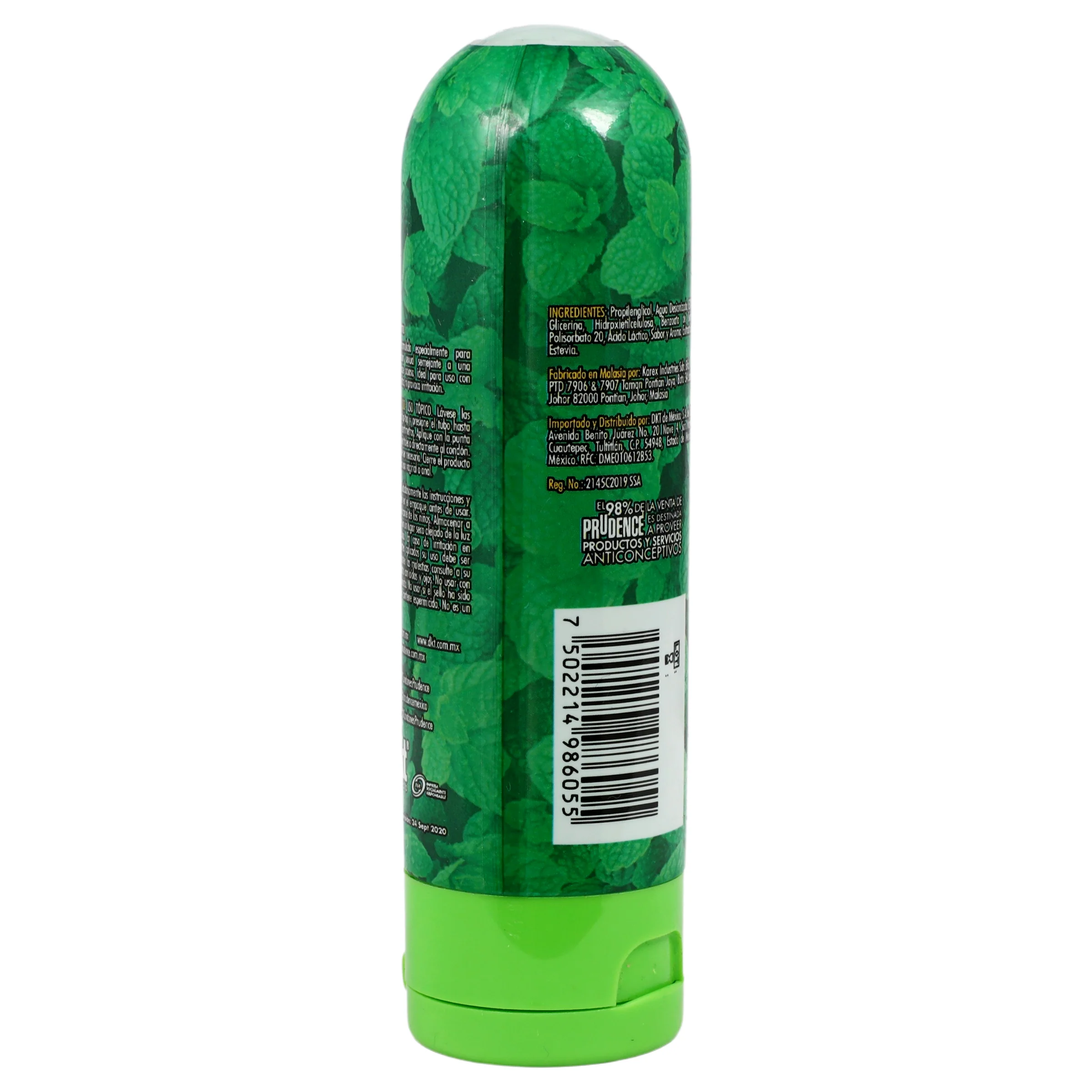 Lubricante Prudence Menta Gel 100 Ml - Image 5
