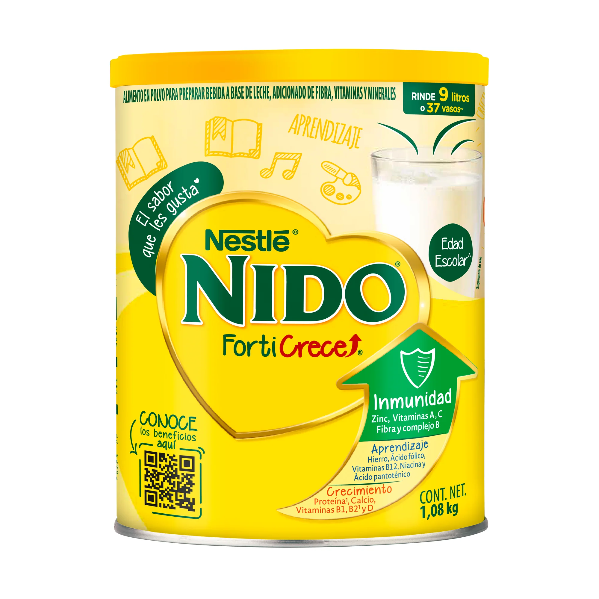 Nido Forticrece Edad Escolar 1.08 Kg