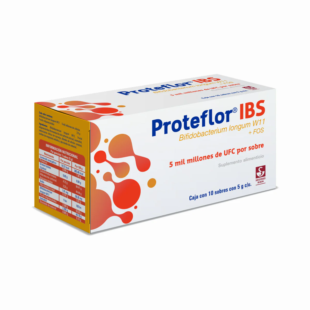 Proteflor Ibs 5 - Caja Con 10 Sobres De 5G (Bifidobacterium) - Image 3