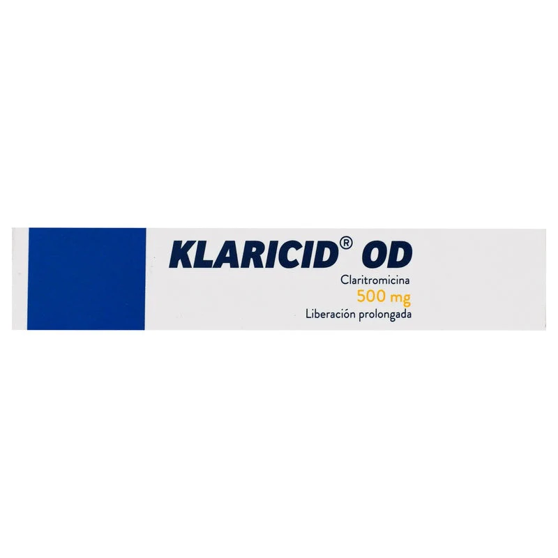 Klaricid-Od 500 Mg Con 10 Tabletas
