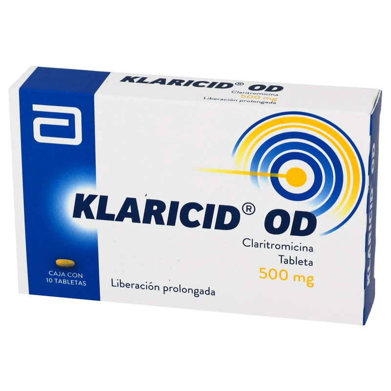 Klaricid-Od 500 Mg Con 10 Tabletas - Image 3
