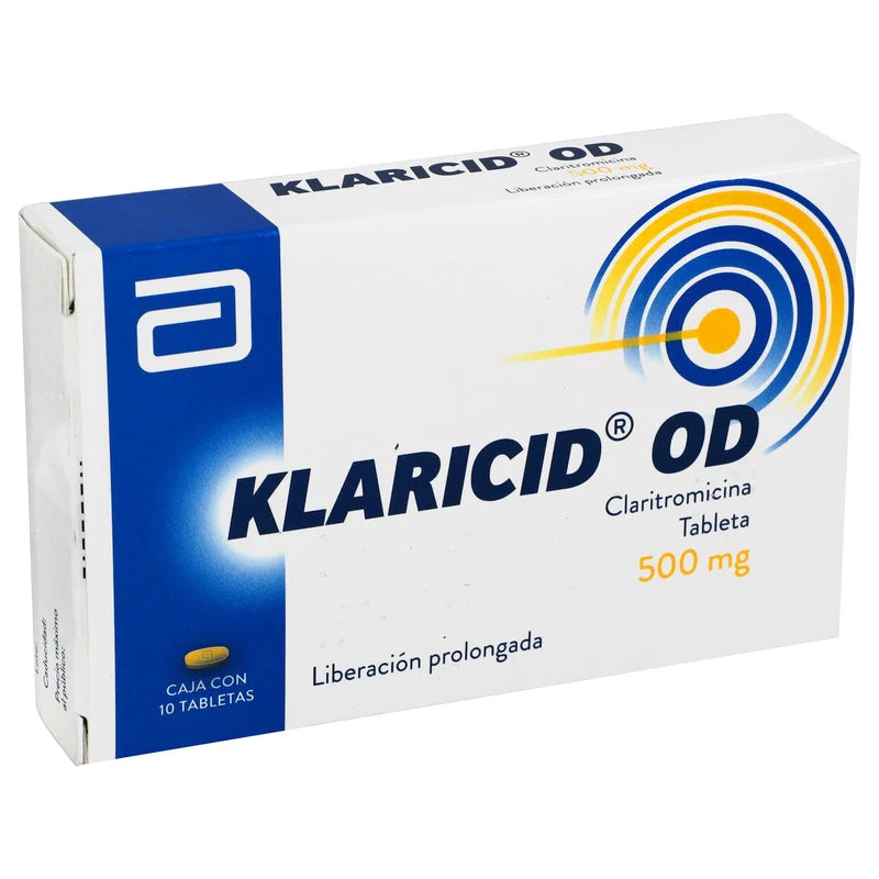 Klaricid-Od 500 Mg Con 10 Tabletas - Image 5