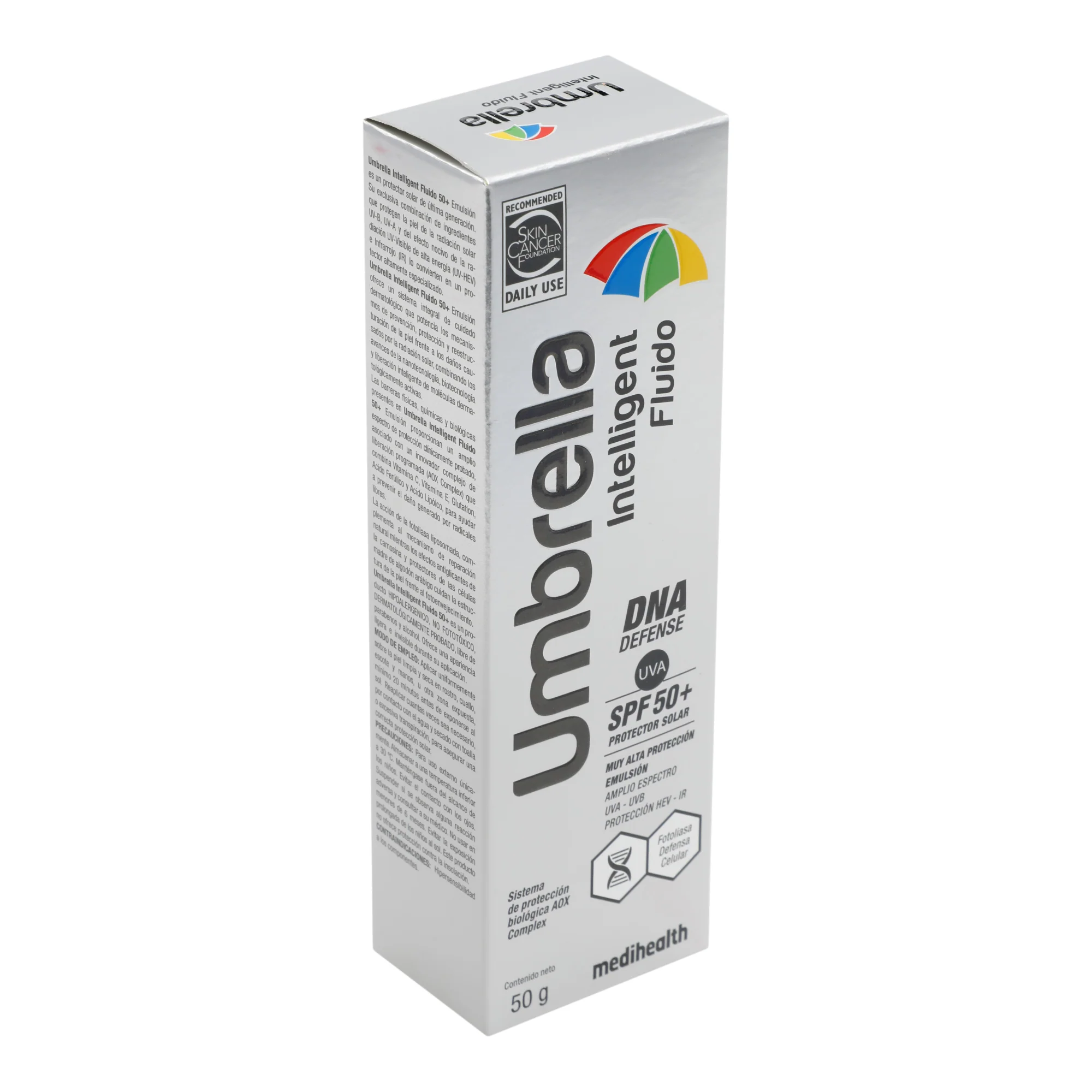 Bloqueador Umbrella Intelligent Fluido Spf 50 50 G - Image 2