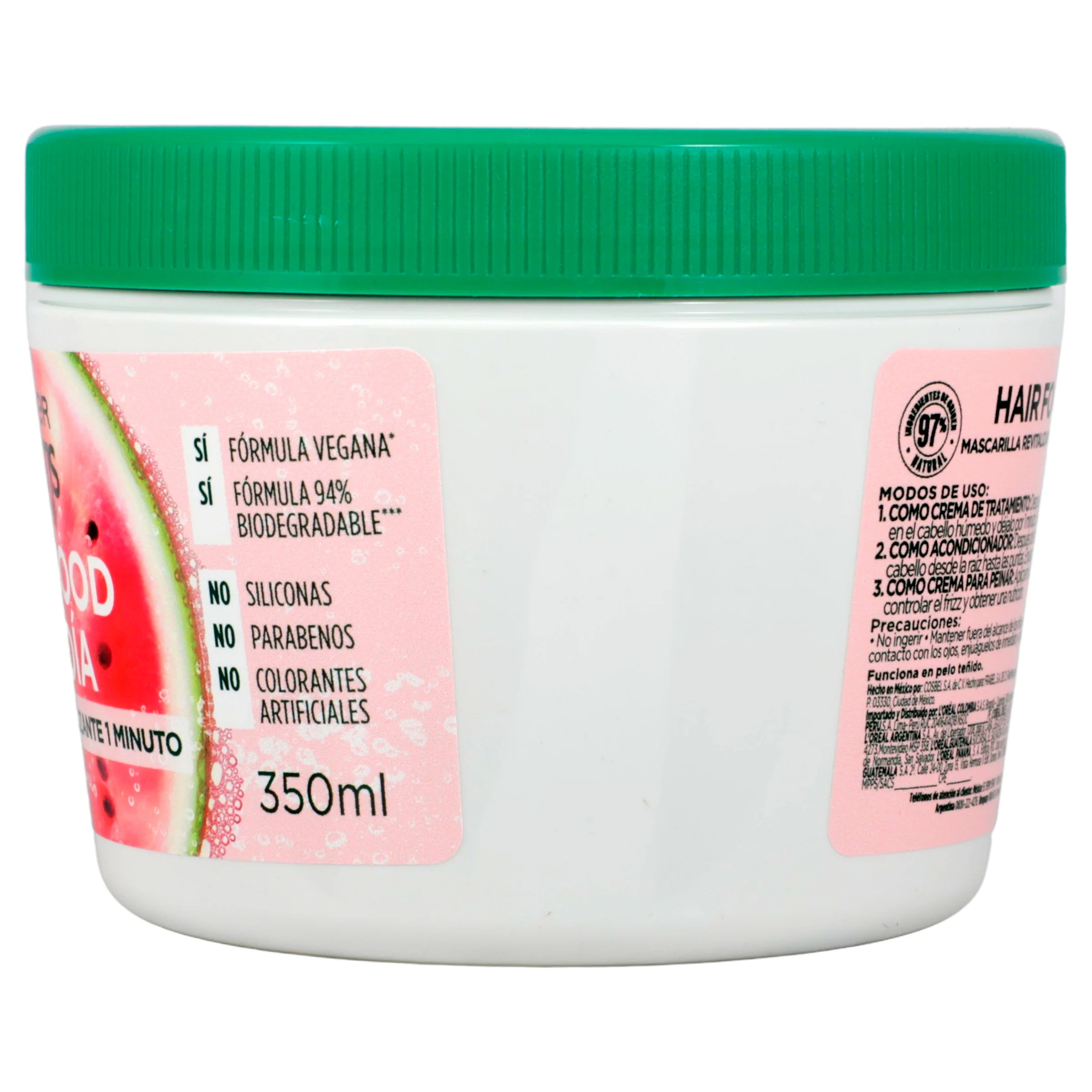 Mascarilla Fructis Hair Food Sandia 350 Ml - Image 5