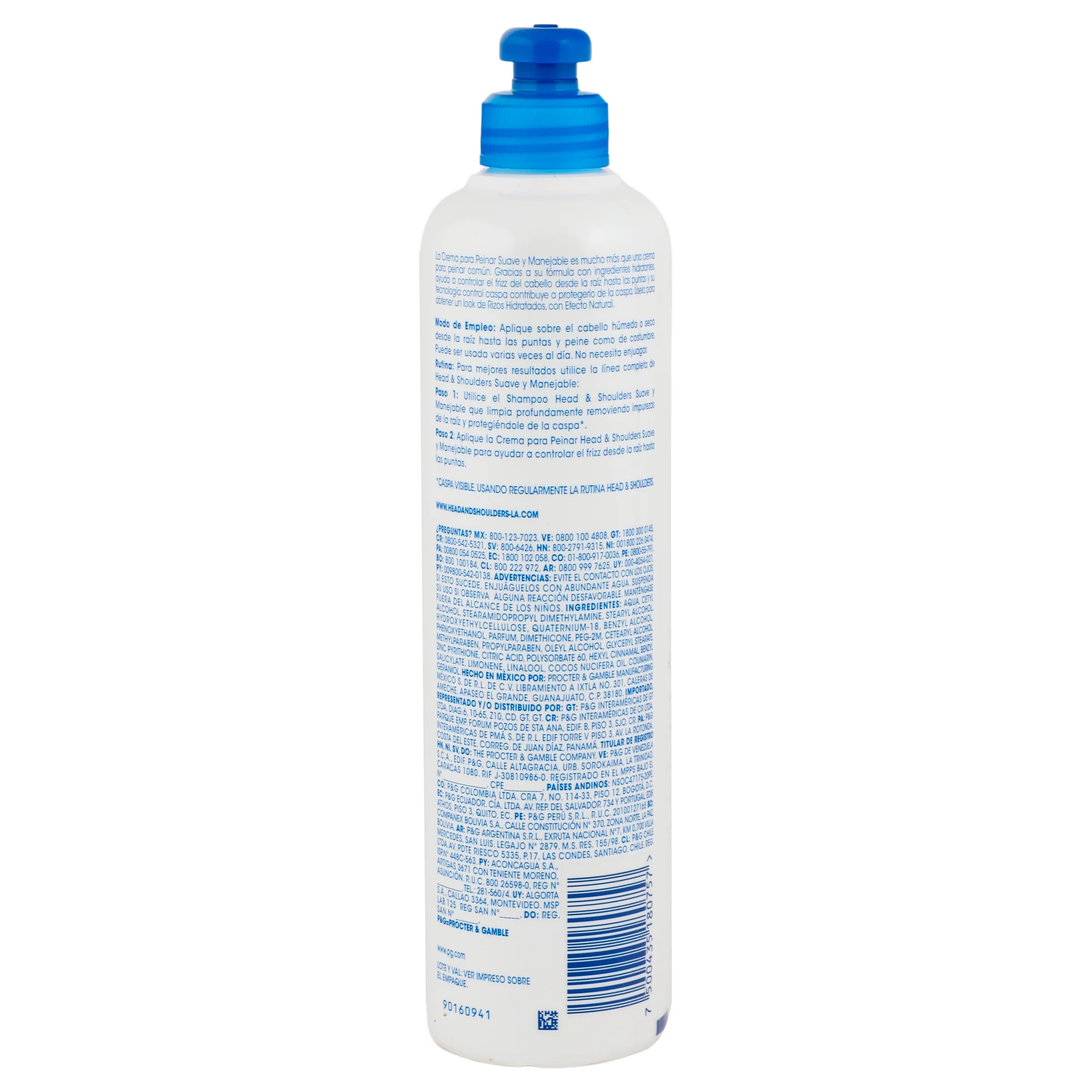 Crema H&S P/Peinar Rizos H Antifrizz 300 Ml - Image 7