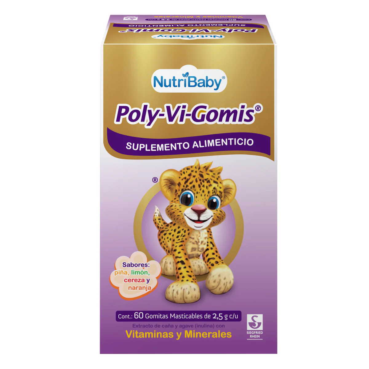 Poly-Vi-Gomis - Frasco Con 60 Gomitas - Image 4