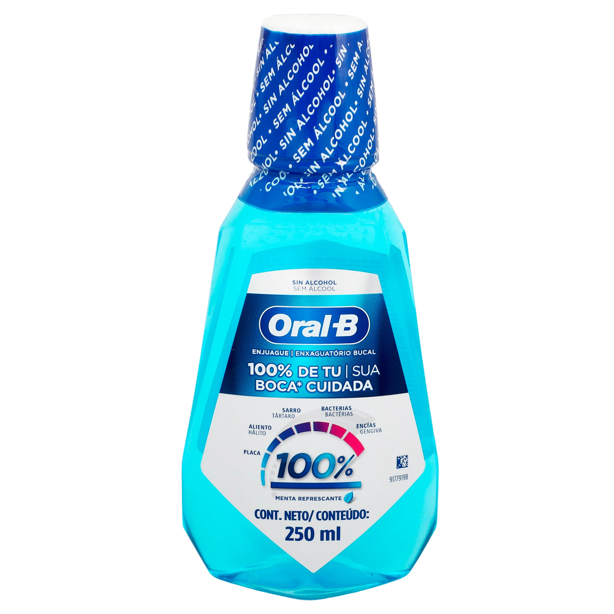 Enjuage Bucal Oral-B 100% Mta 250 Ml