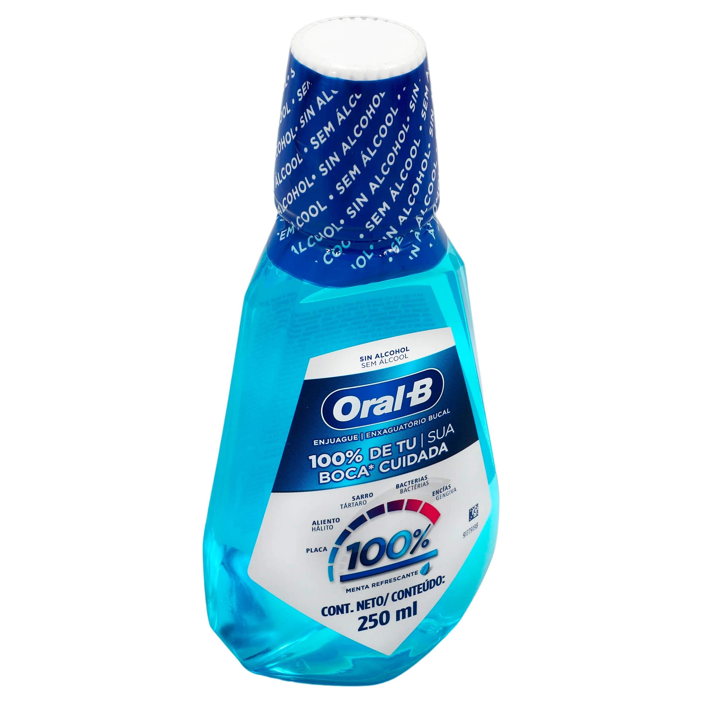 Enjuage Bucal Oral-B 100% Mta 250 Ml - Image 2