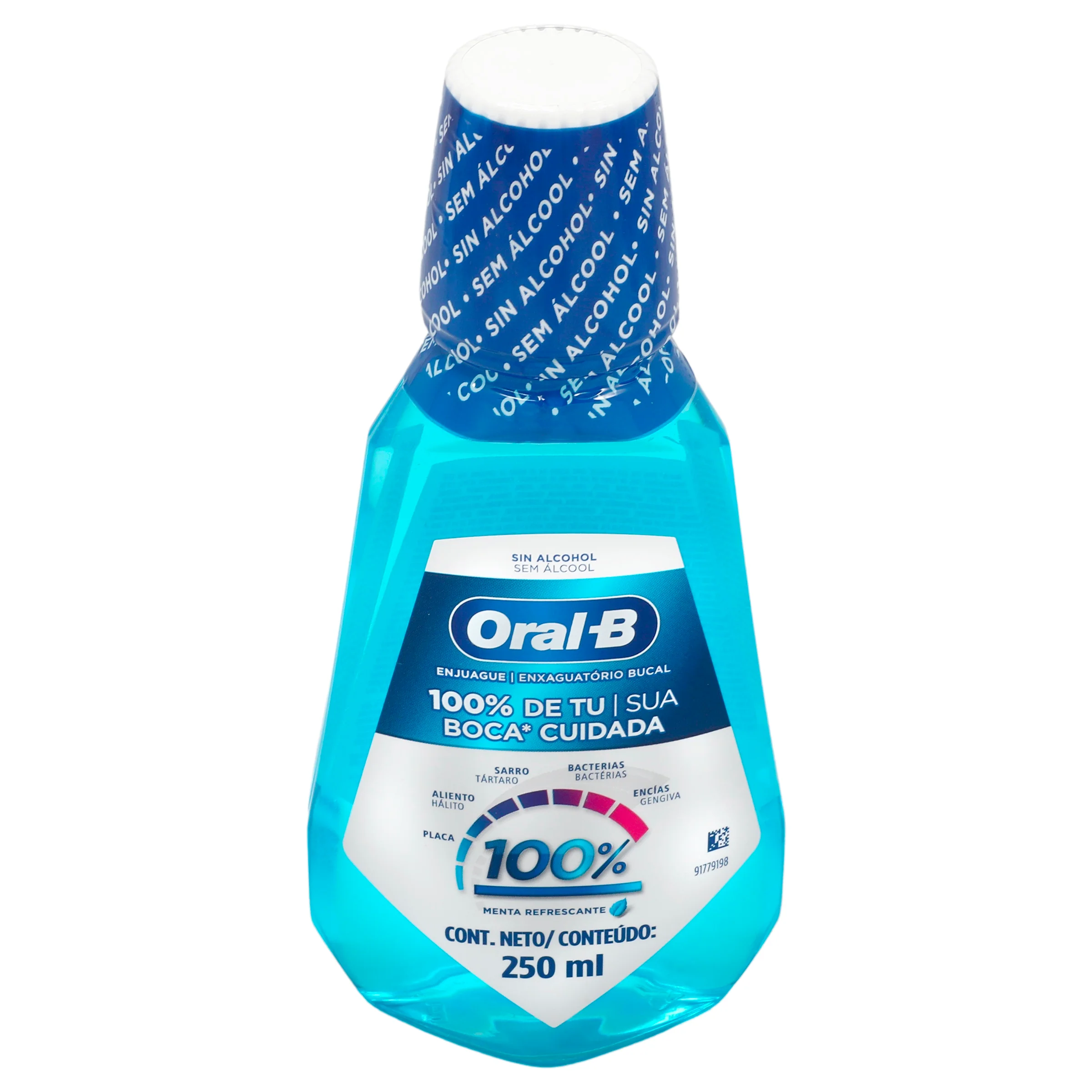 Enjuage Bucal Oral-B 100% Mta 250 Ml - Image 3