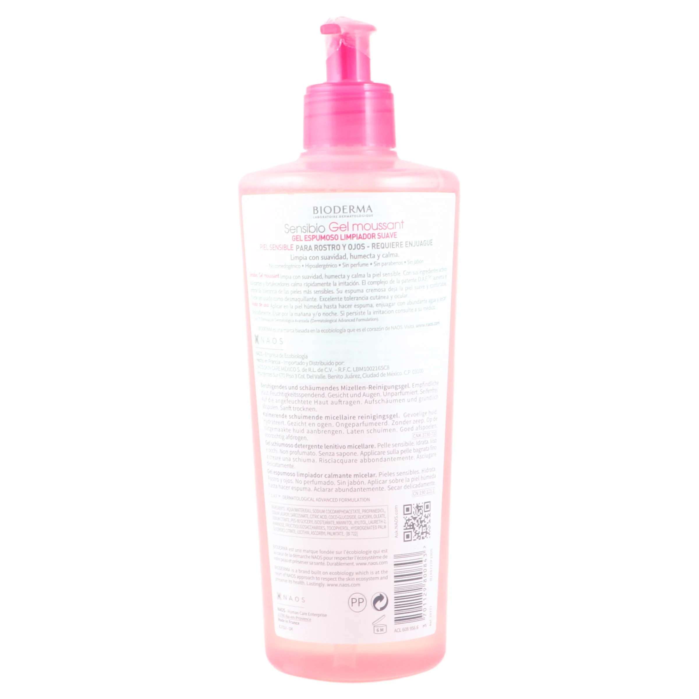Gel Bioderma Sensibio Mouss 500 Ml - Image 7