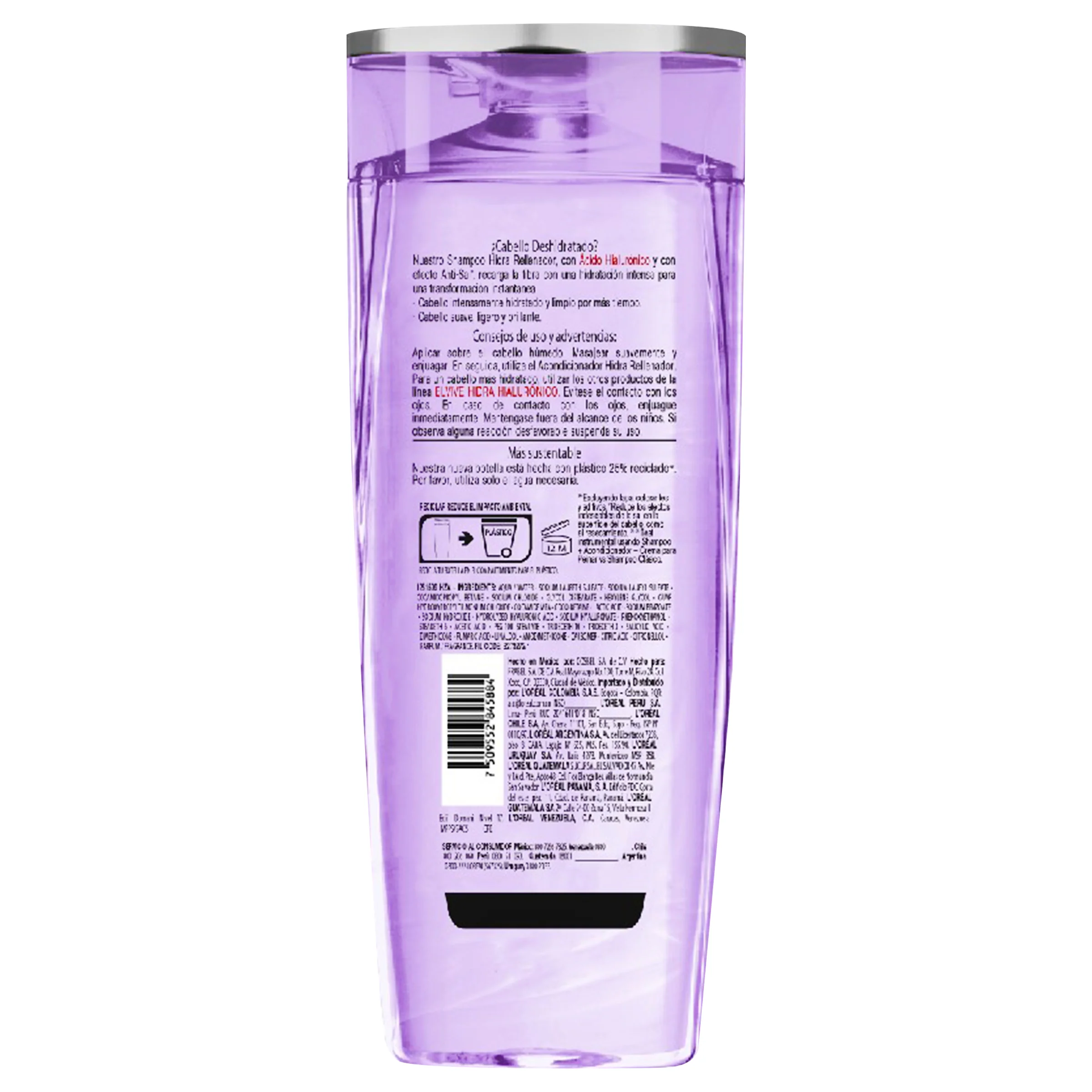 Shampoo Elvive Hidra Hialuronico 370 Ml - Image 2